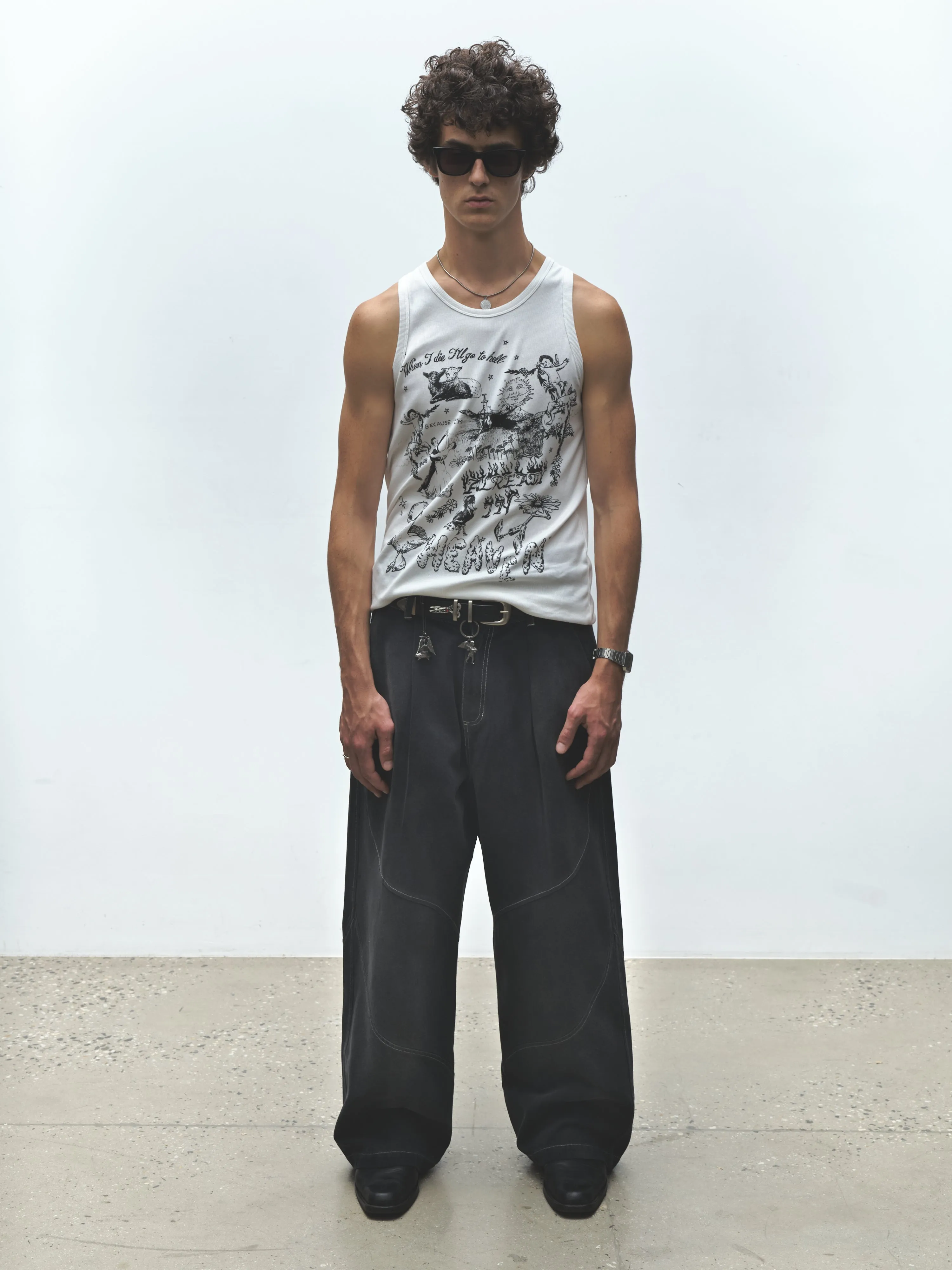 SUN BLEACHED SLANT PANT sold by Junglesjungles product image thumbnail 2