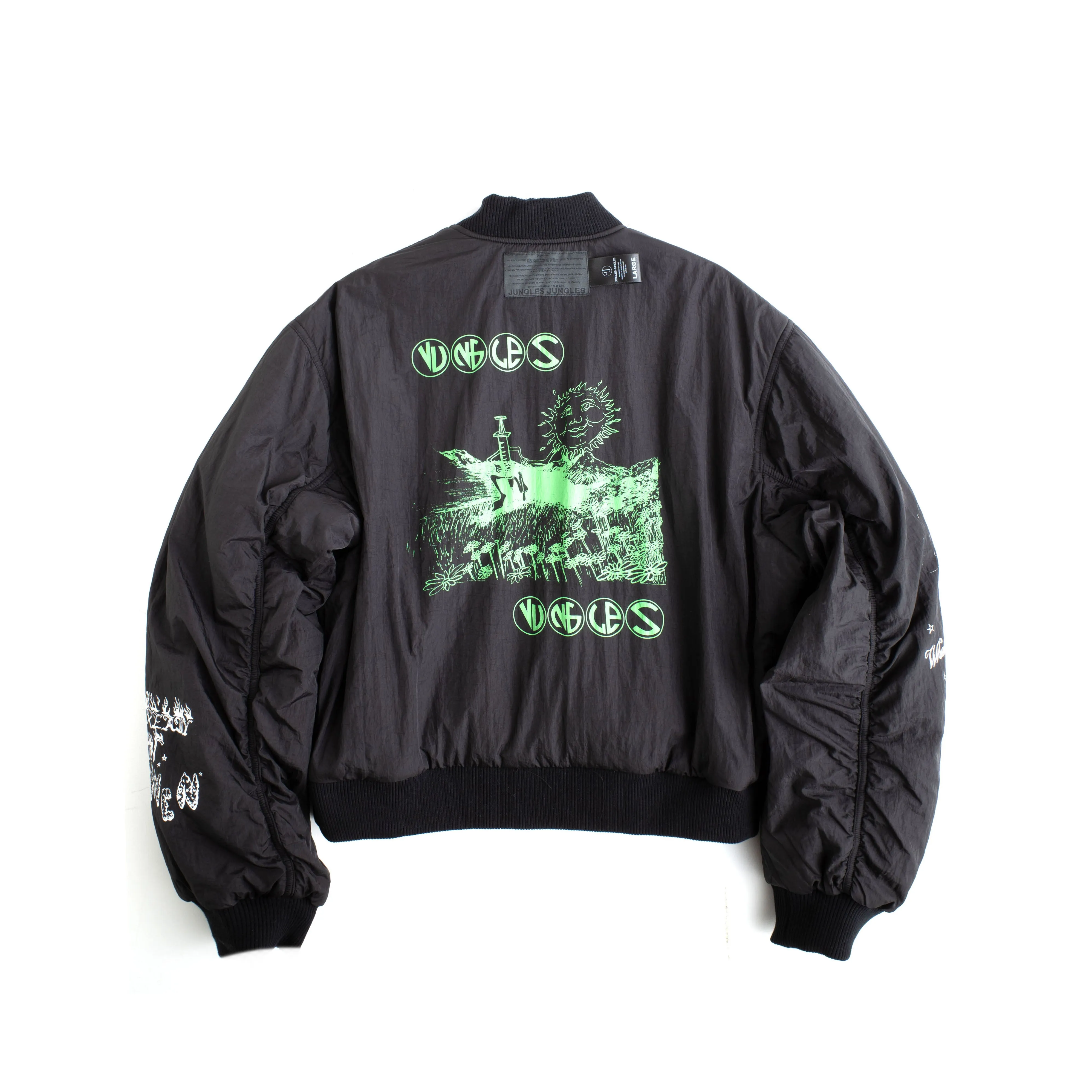 ALREADY IN HEAVEN BOMBER *REVERSIBLE* sold by Junglesjungles product image thumbnail 3