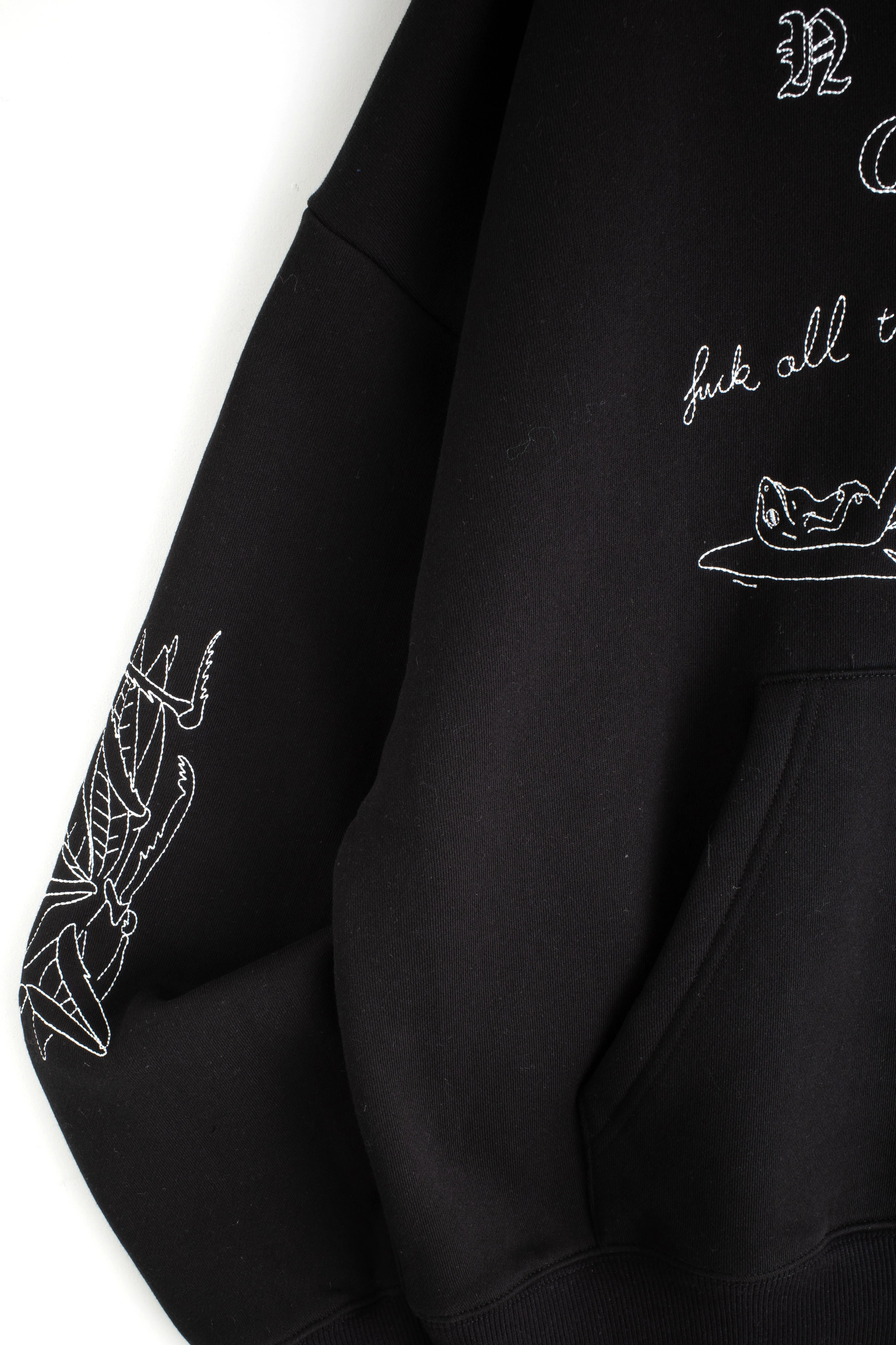 FUCK ALL ZIP HOODIE sold by Junglesjungles product image thumbnail 3