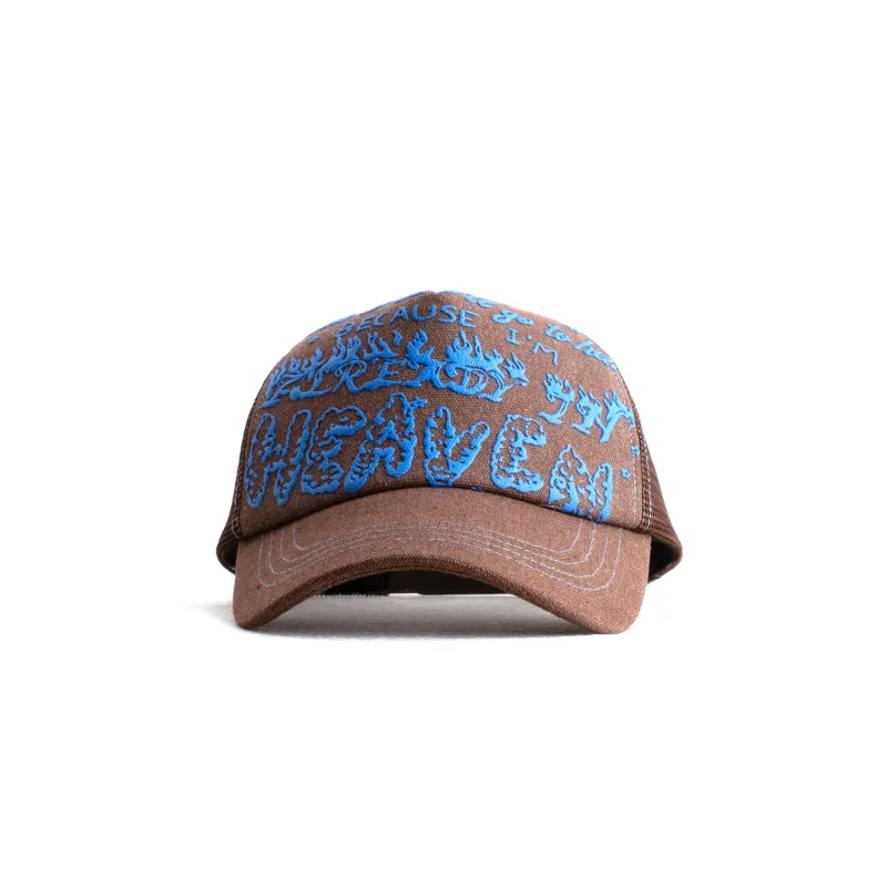 ALREADY IN HEAVEN TRUCKER CAP made by Junglesjungles