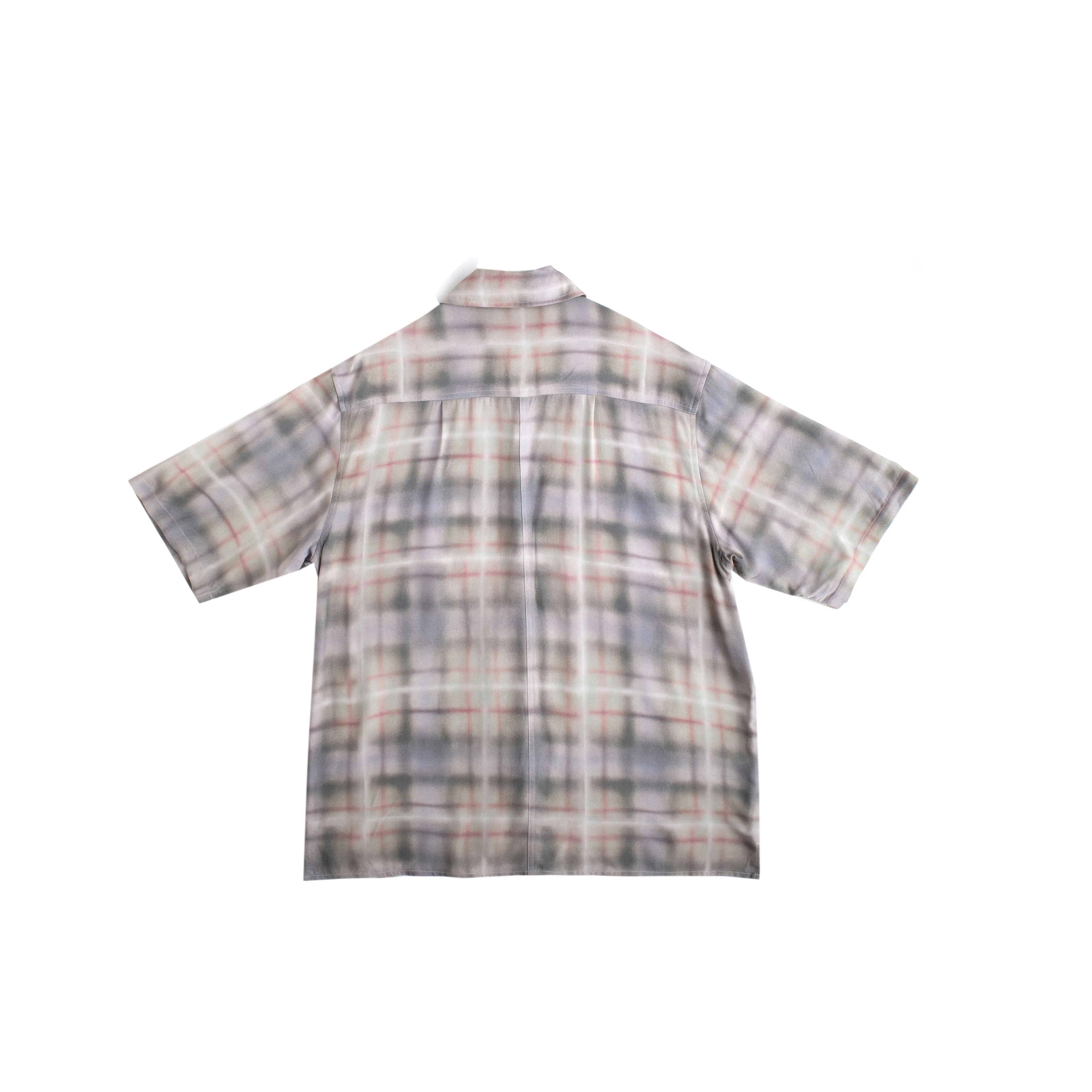 AIR BRUSH PLAID BUTTON UP sold by Junglesjungles product image thumbnail 3