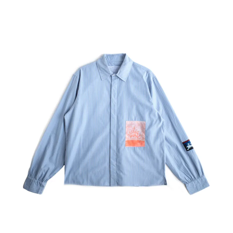 FLAMING DOLPHIN BUSINESS SHIRT made by Junglesjungles