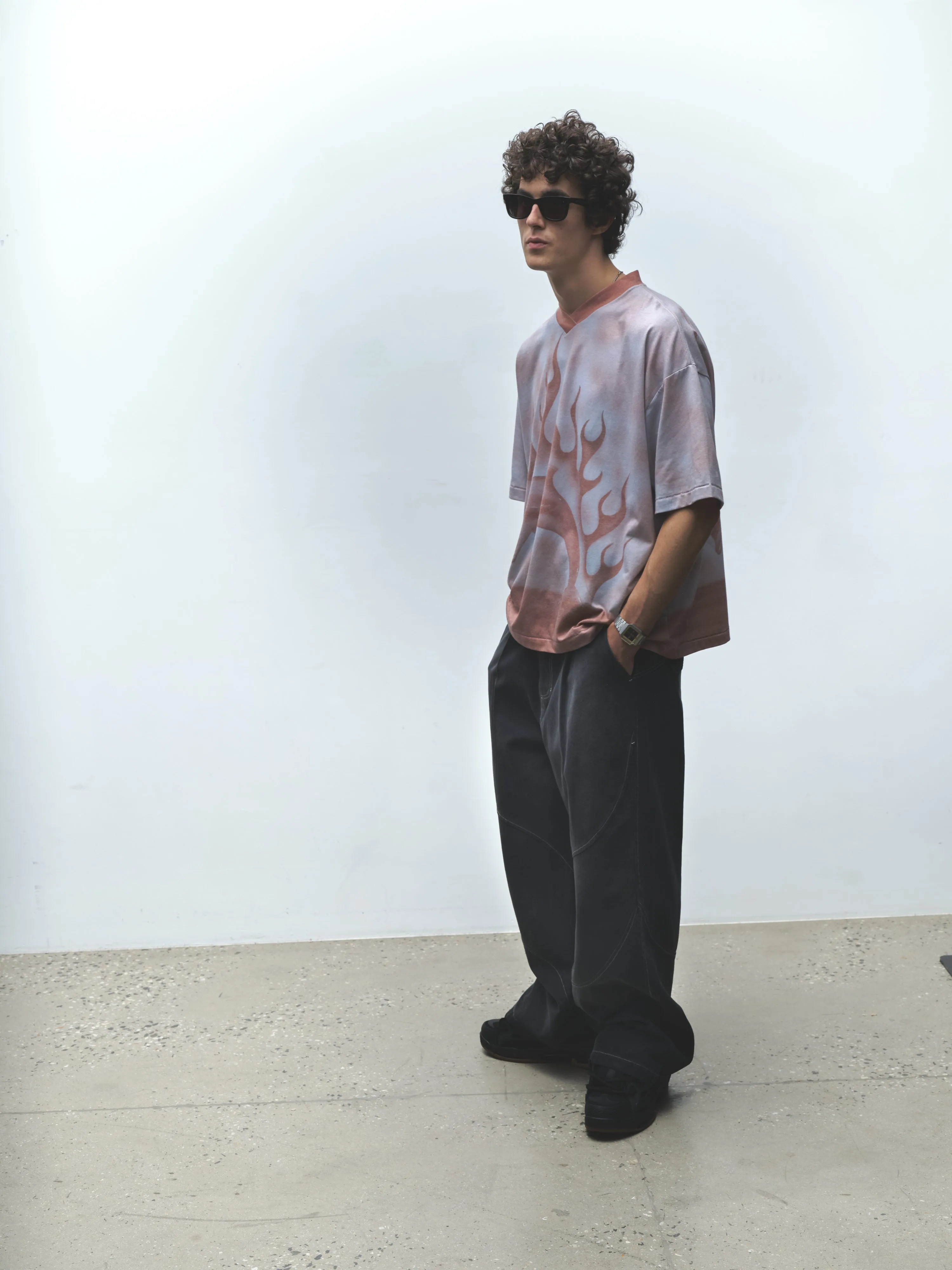 FLAMING DOLPHIN JERSEY sold by Junglesjungles product image thumbnail 2