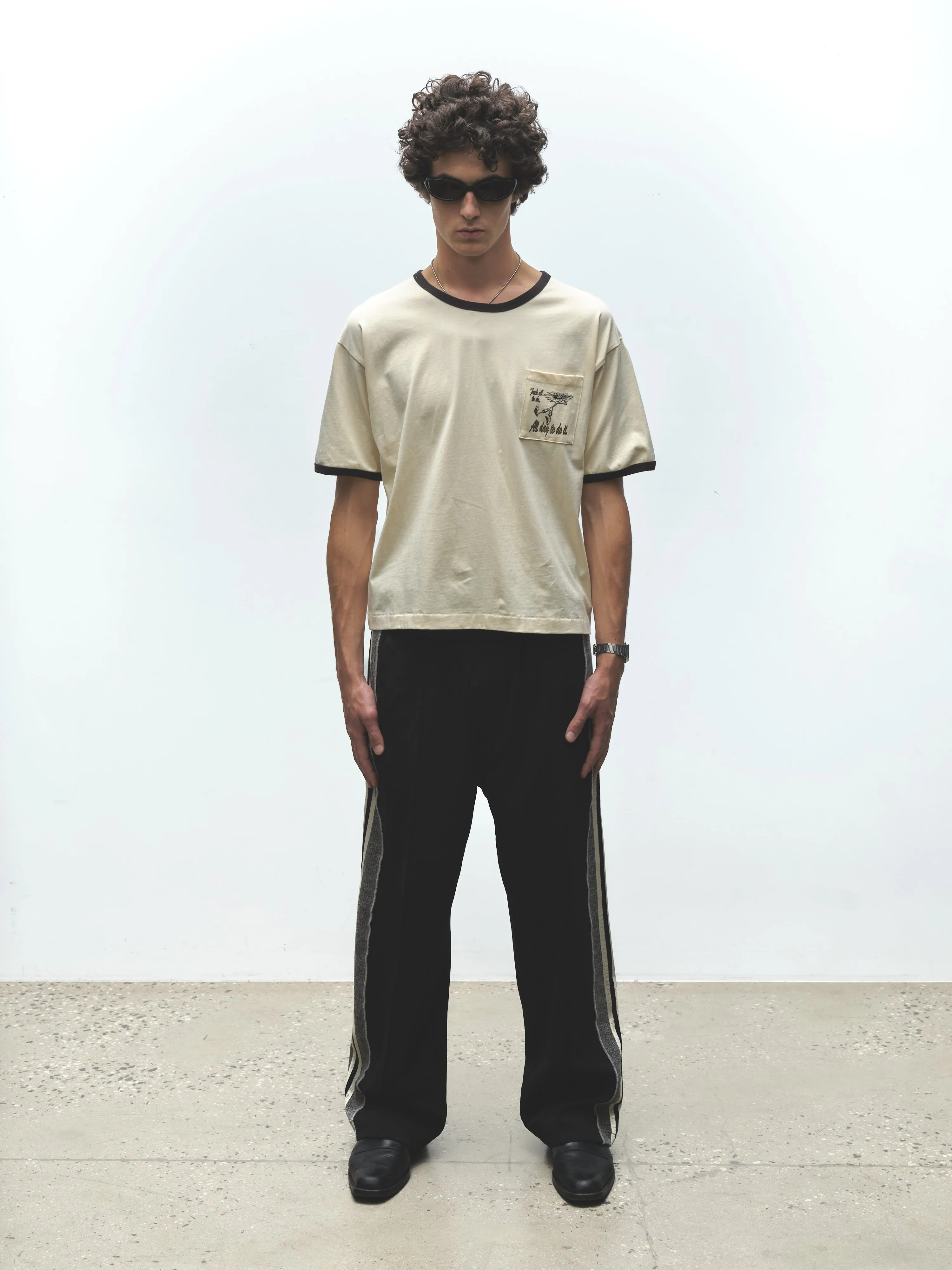 FUCK ALL TO DO RINGER TEE sold by Junglesjungles product image thumbnail 3
