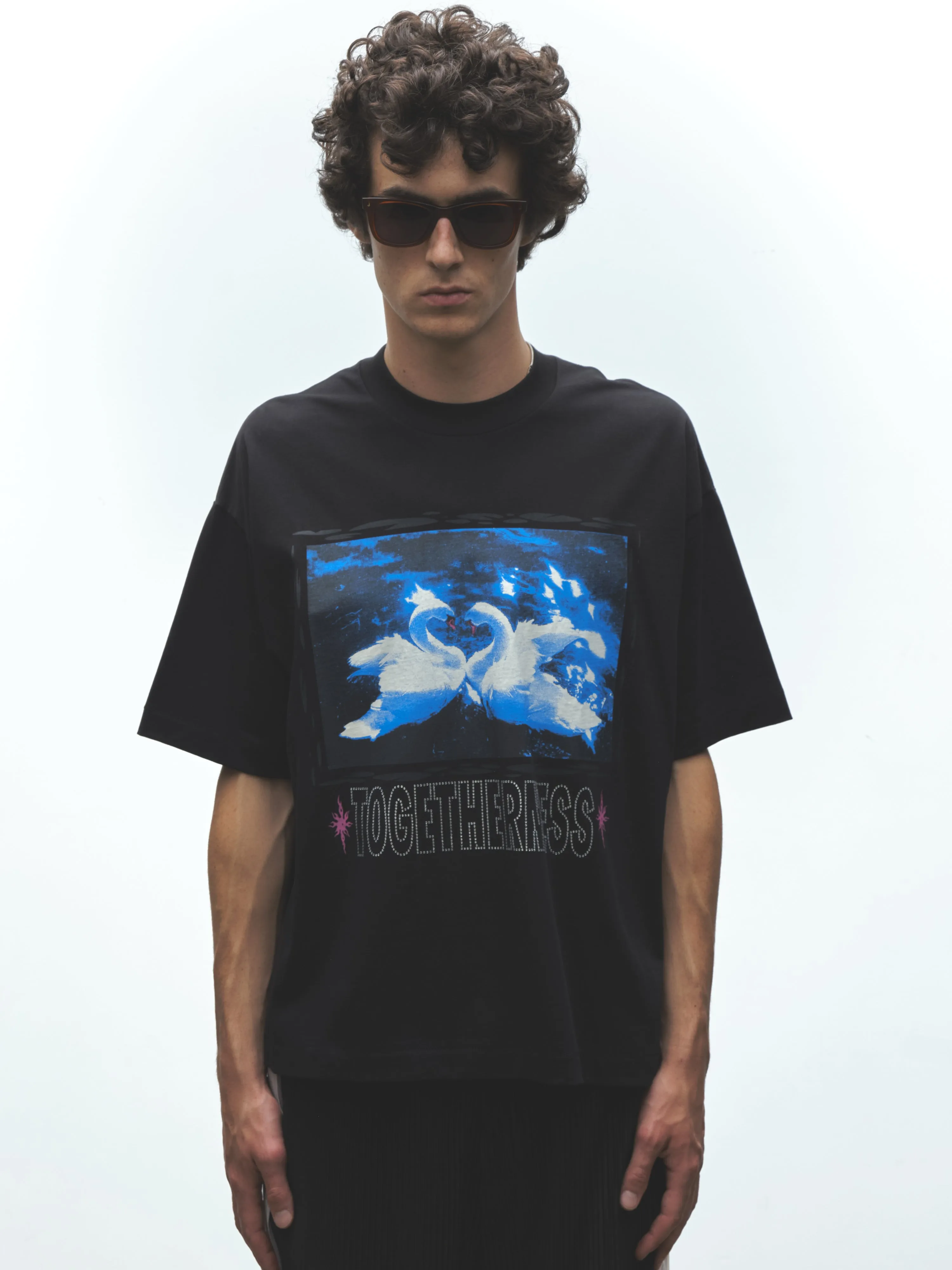 TOGETHERNESS TEE BLACK sold by Junglesjungles product image thumbnail 2