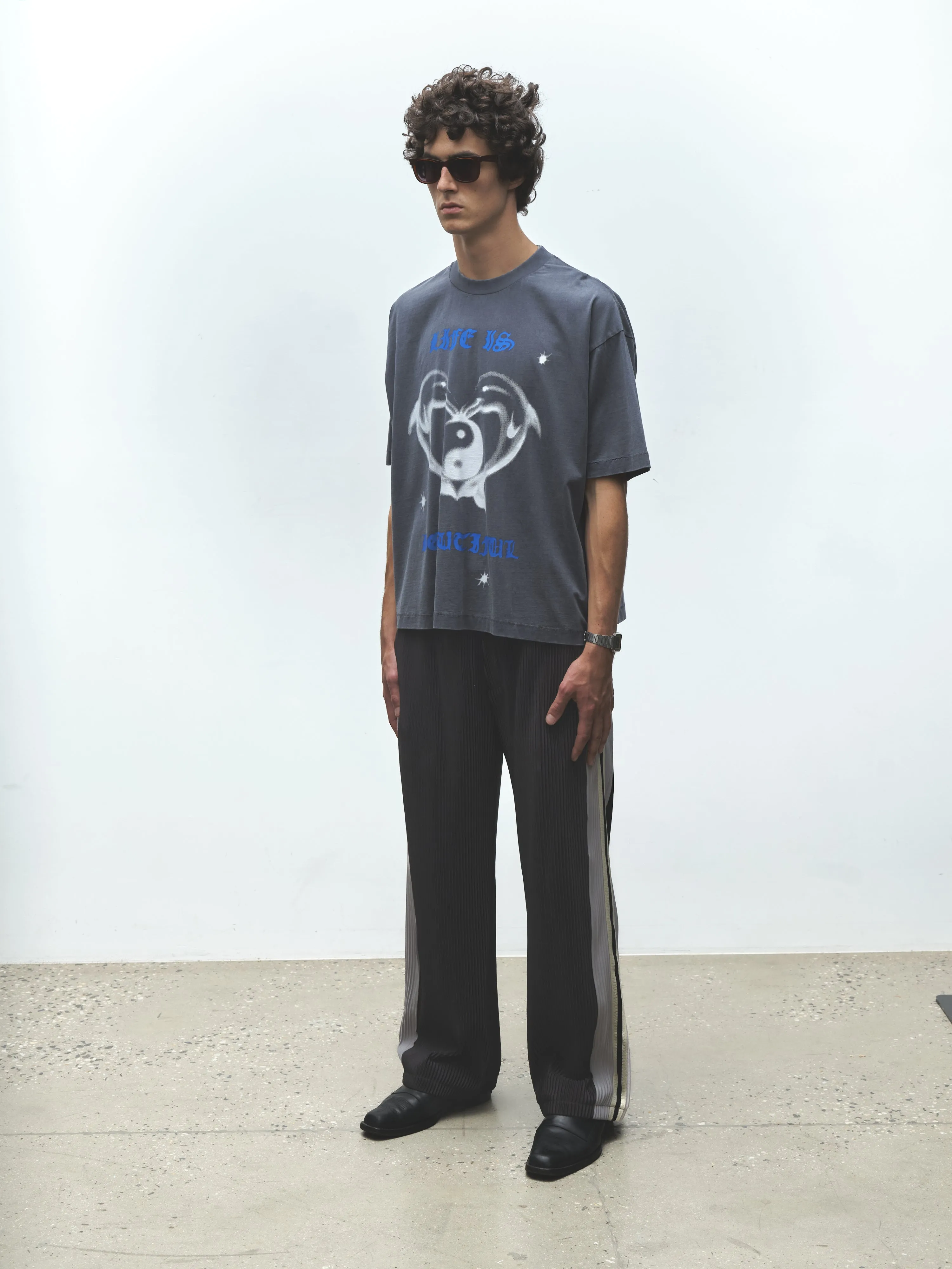 LIFE IS BEAUTIFUL TEE sold by Junglesjungles product image thumbnail 5