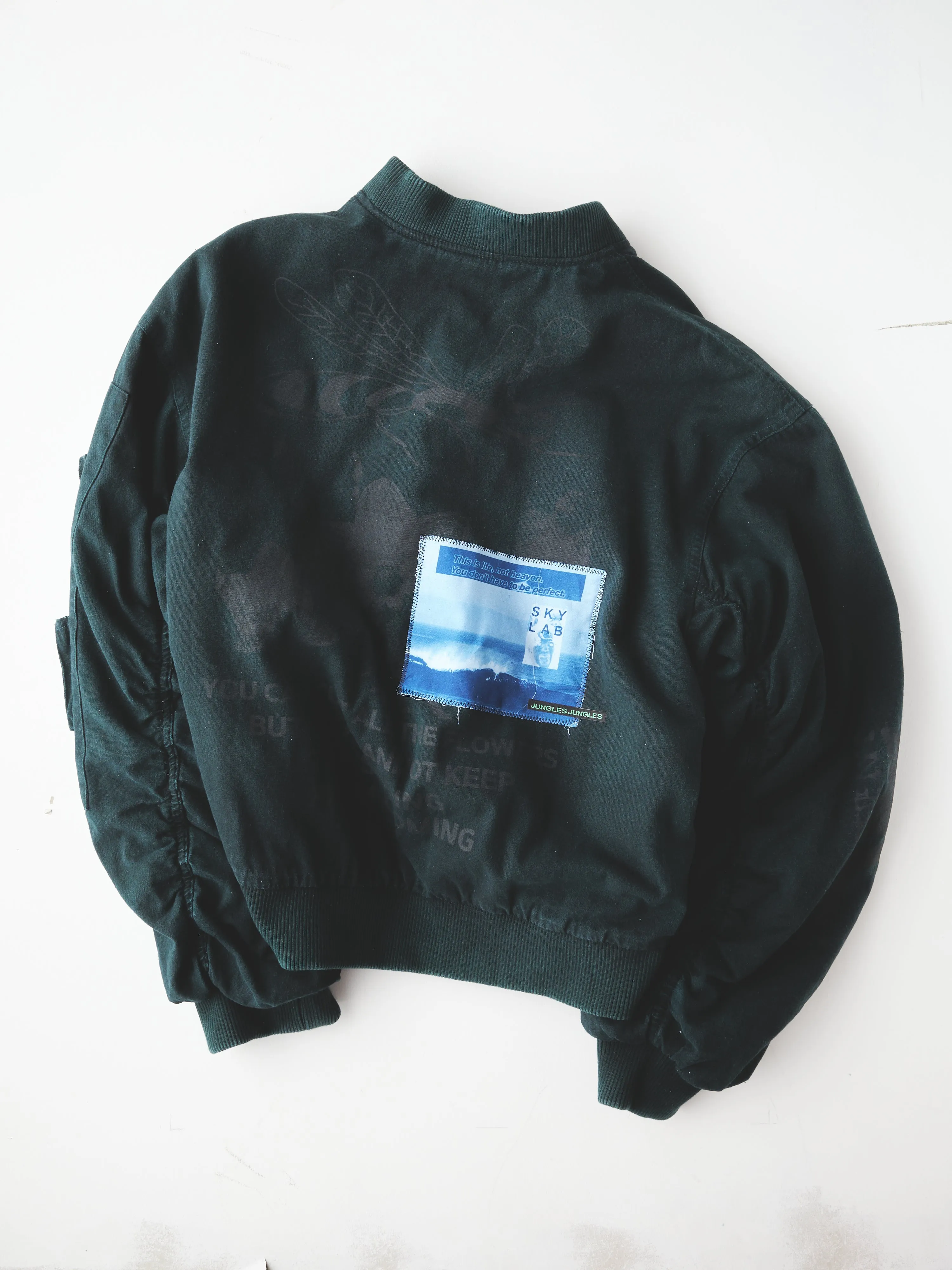 SKYLAB X JUNGLES JUNGLES BOMBER sold by Junglesjungles product image thumbnail 3
