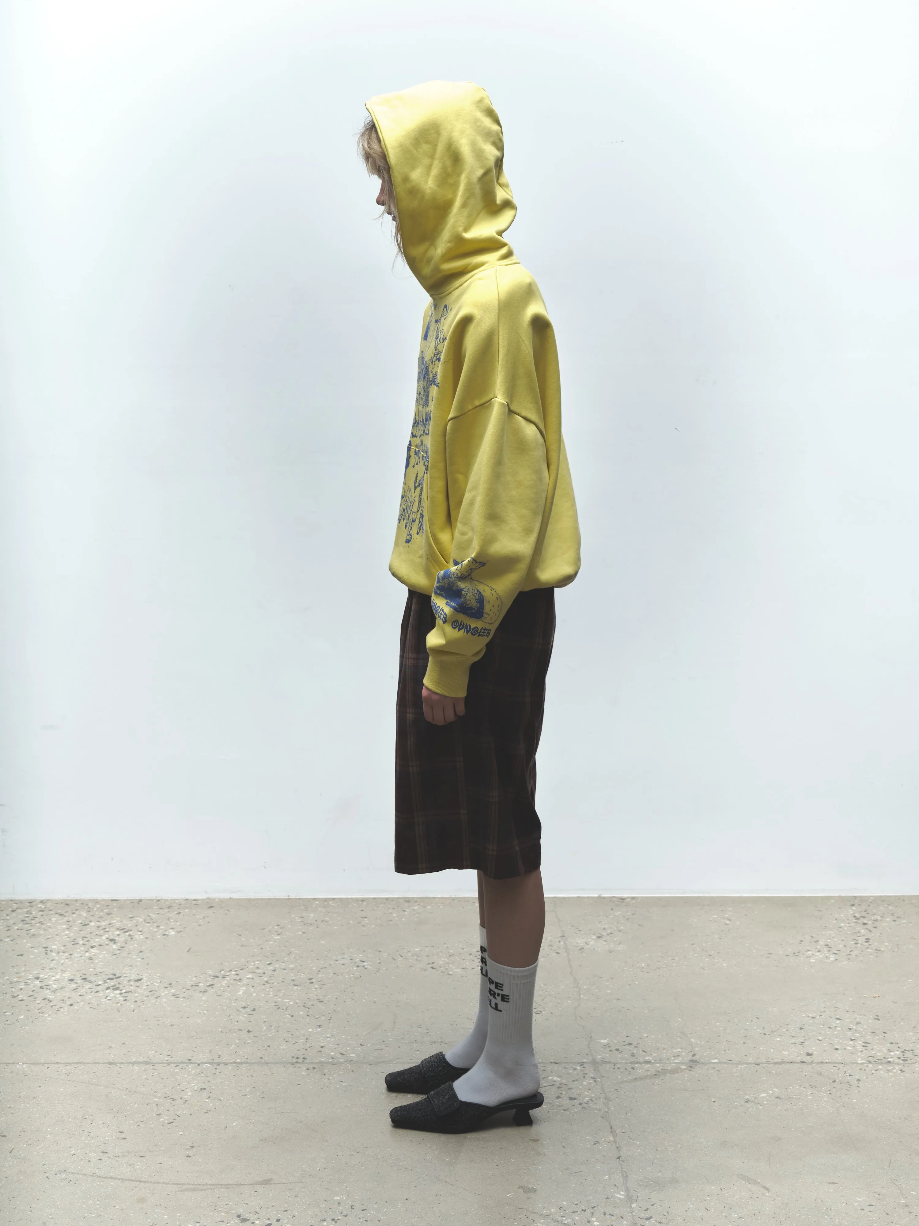 ALREADY IN HEAVEN HOODIE YELLOW sold by Junglesjungles product image thumbnail 4
