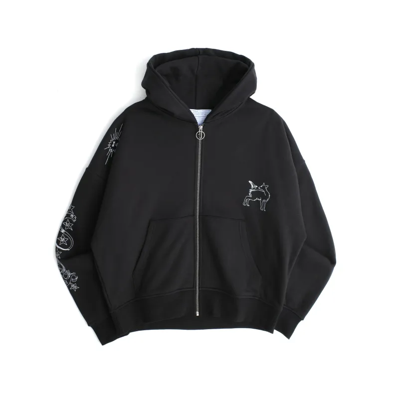 LIFE IS MAGIC ZIP HOODIE made by Junglesjungles