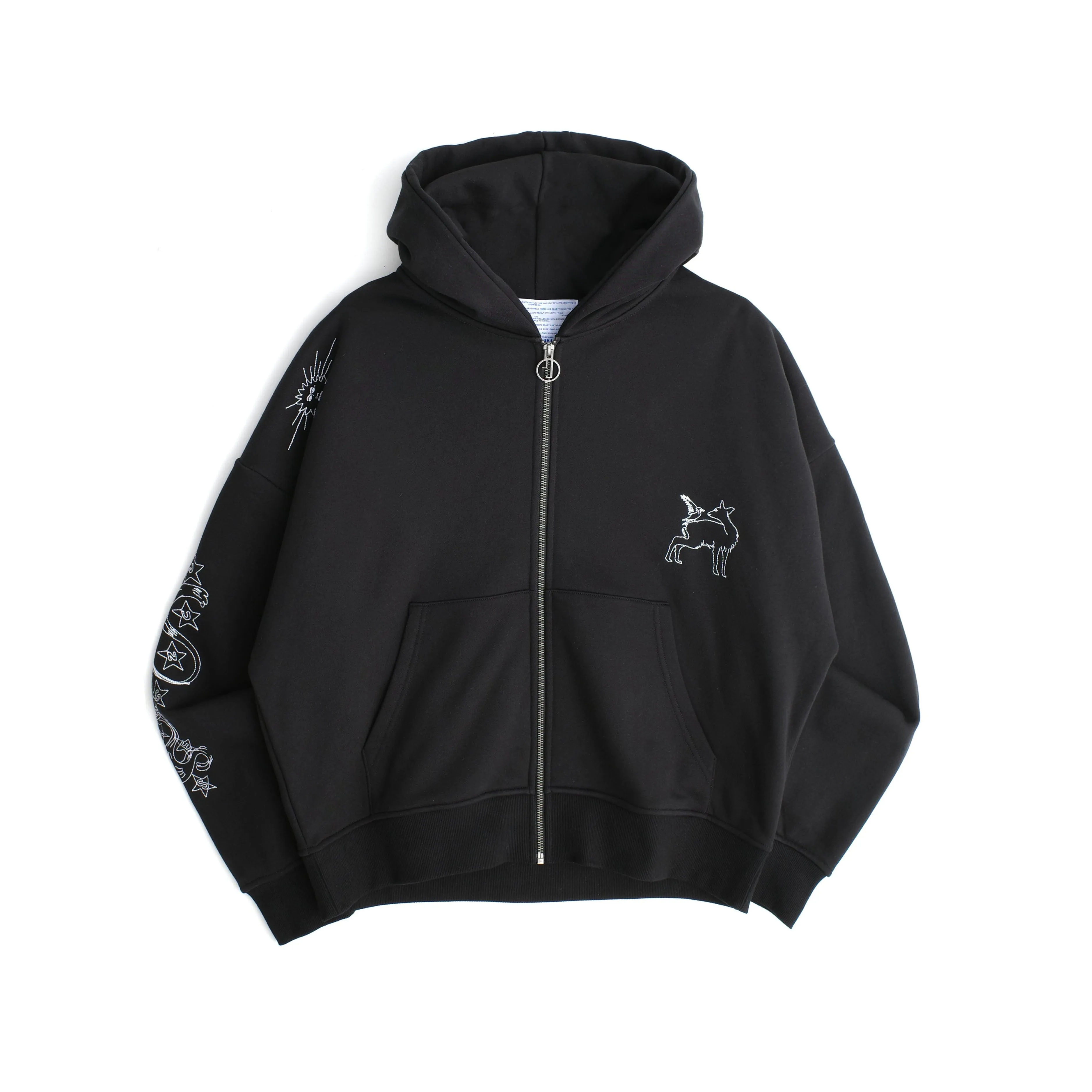 LIFE IS MAGIC ZIP HOODIE sold by Junglesjungles