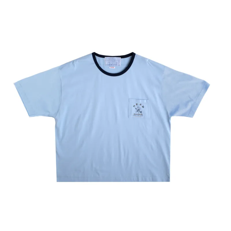 READ MORE BOOKS RINGER TEE made by Junglesjungles