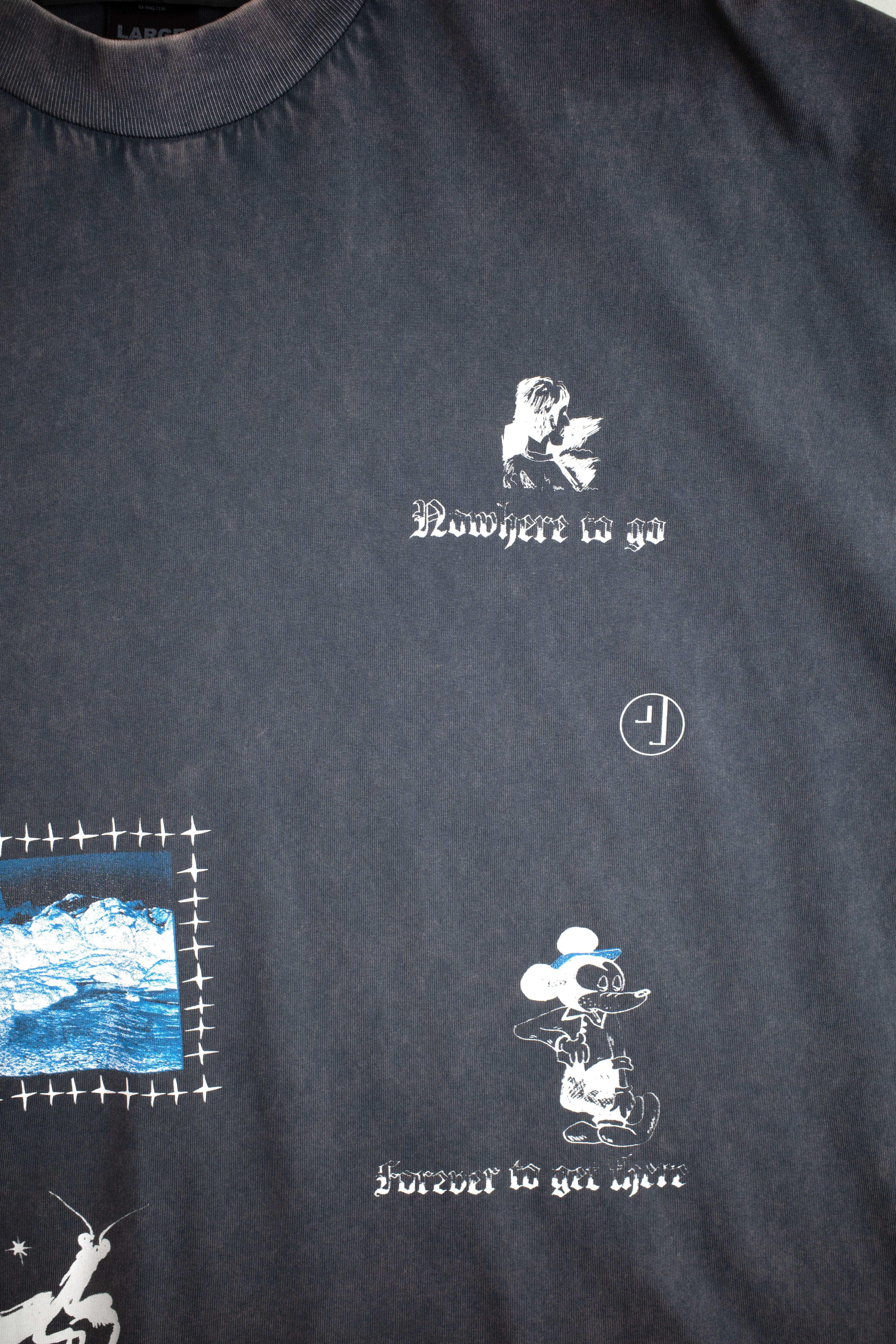 NOWHERE TO GO TEE sold by Junglesjungles product image thumbnail 5