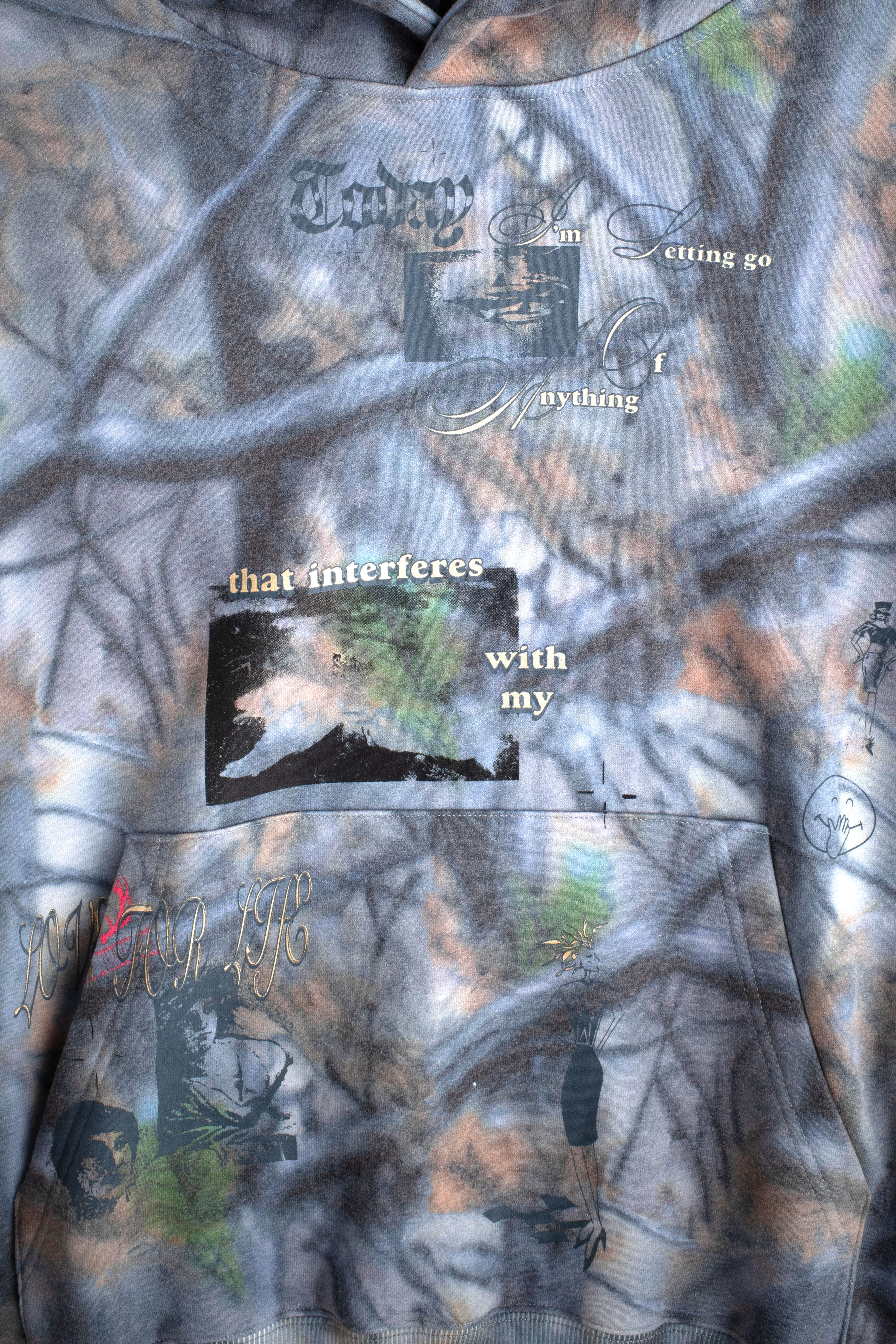 LOVE FOR LIFE CAMO HOODIE sold by Junglesjungles product image thumbnail 3