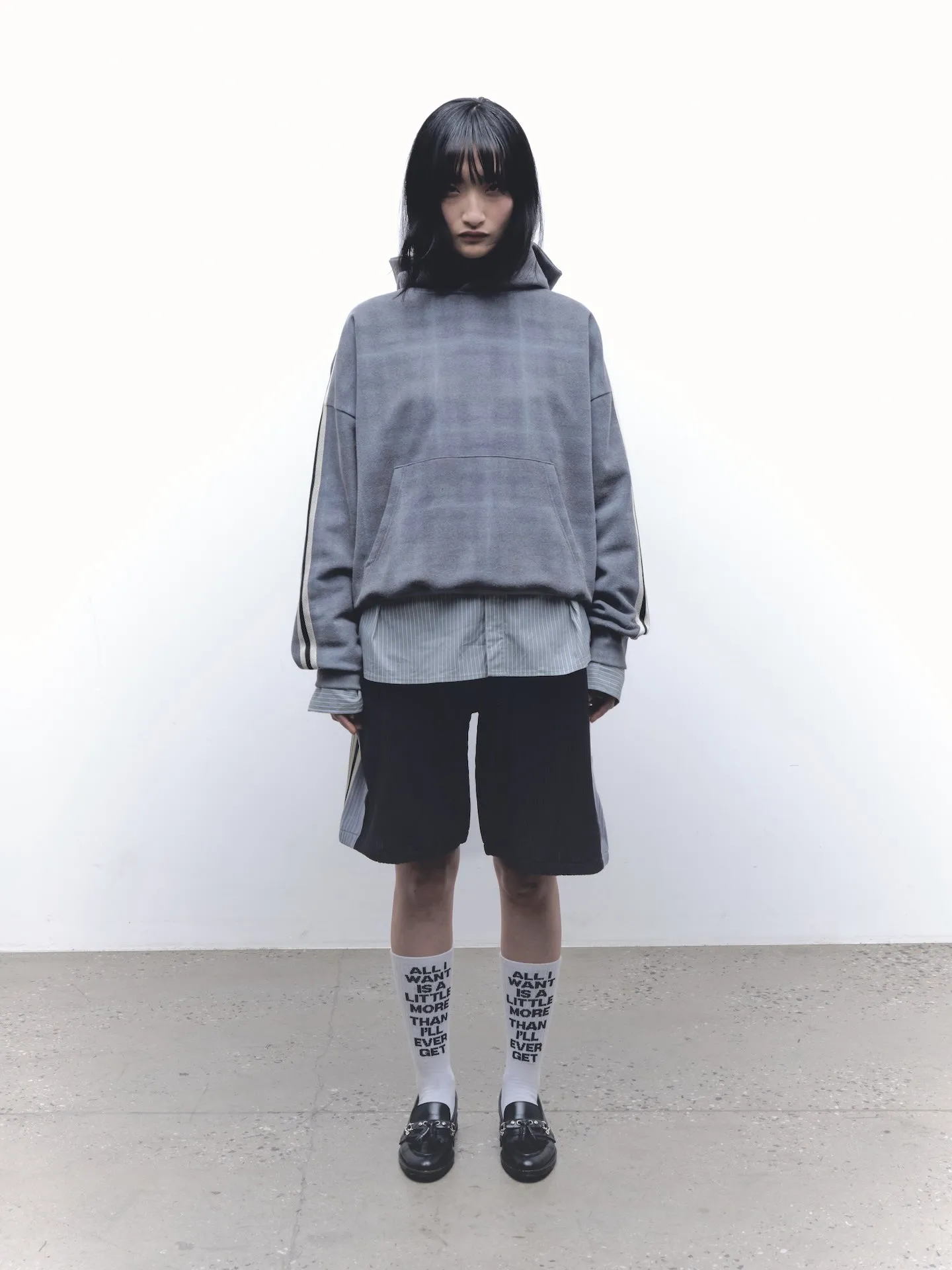 HAZE PLAID HOODIE sold by Junglesjungles product image thumbnail 2