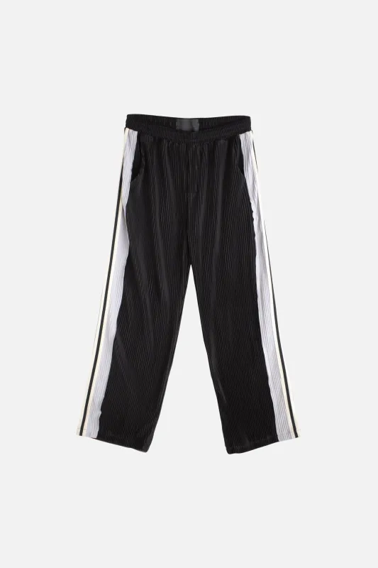 Weave Trim Pleat Pants made by Junglesjungles
