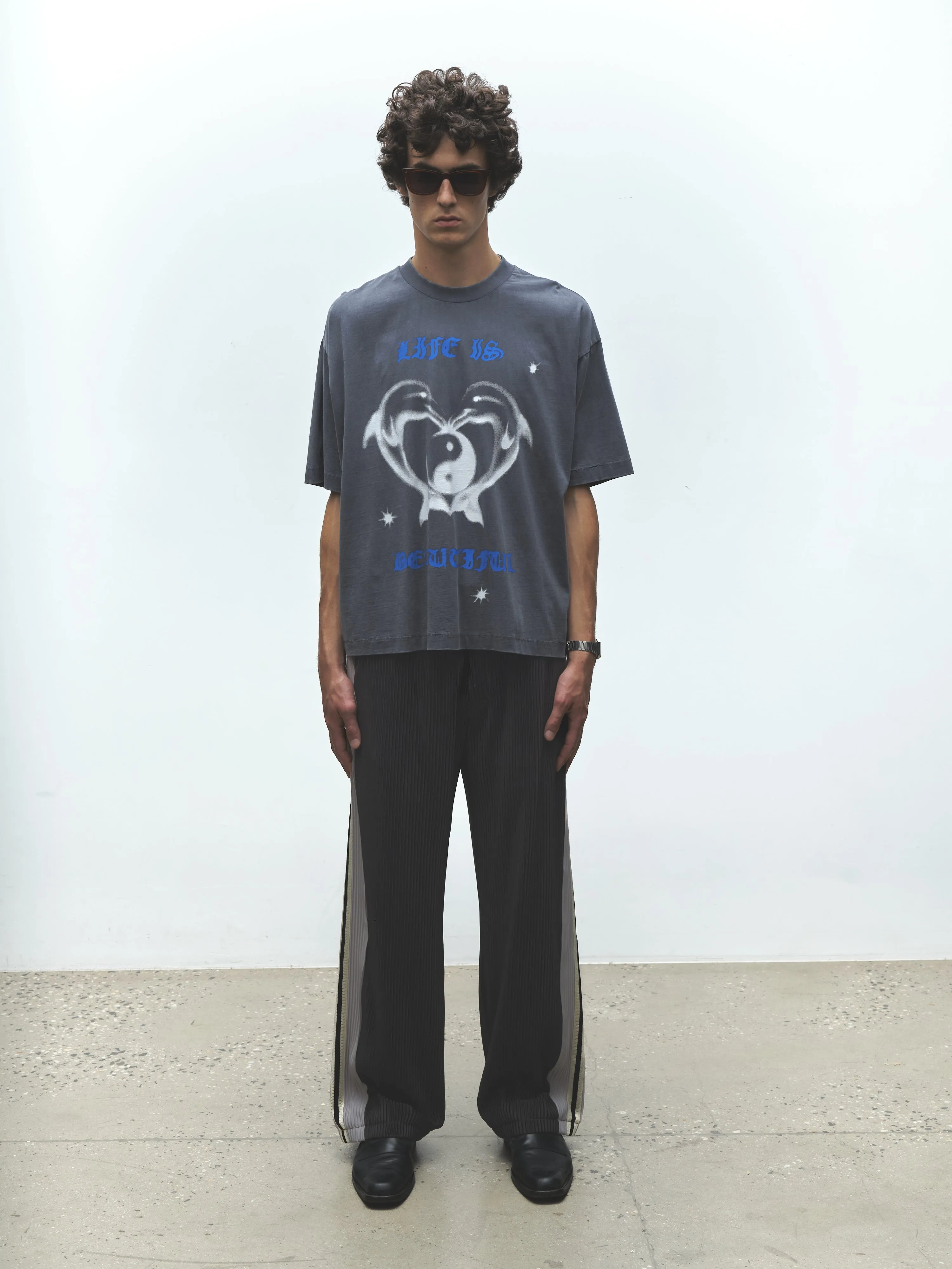 Weave Trim Pleat Pants sold by Junglesjungles product image thumbnail 4
