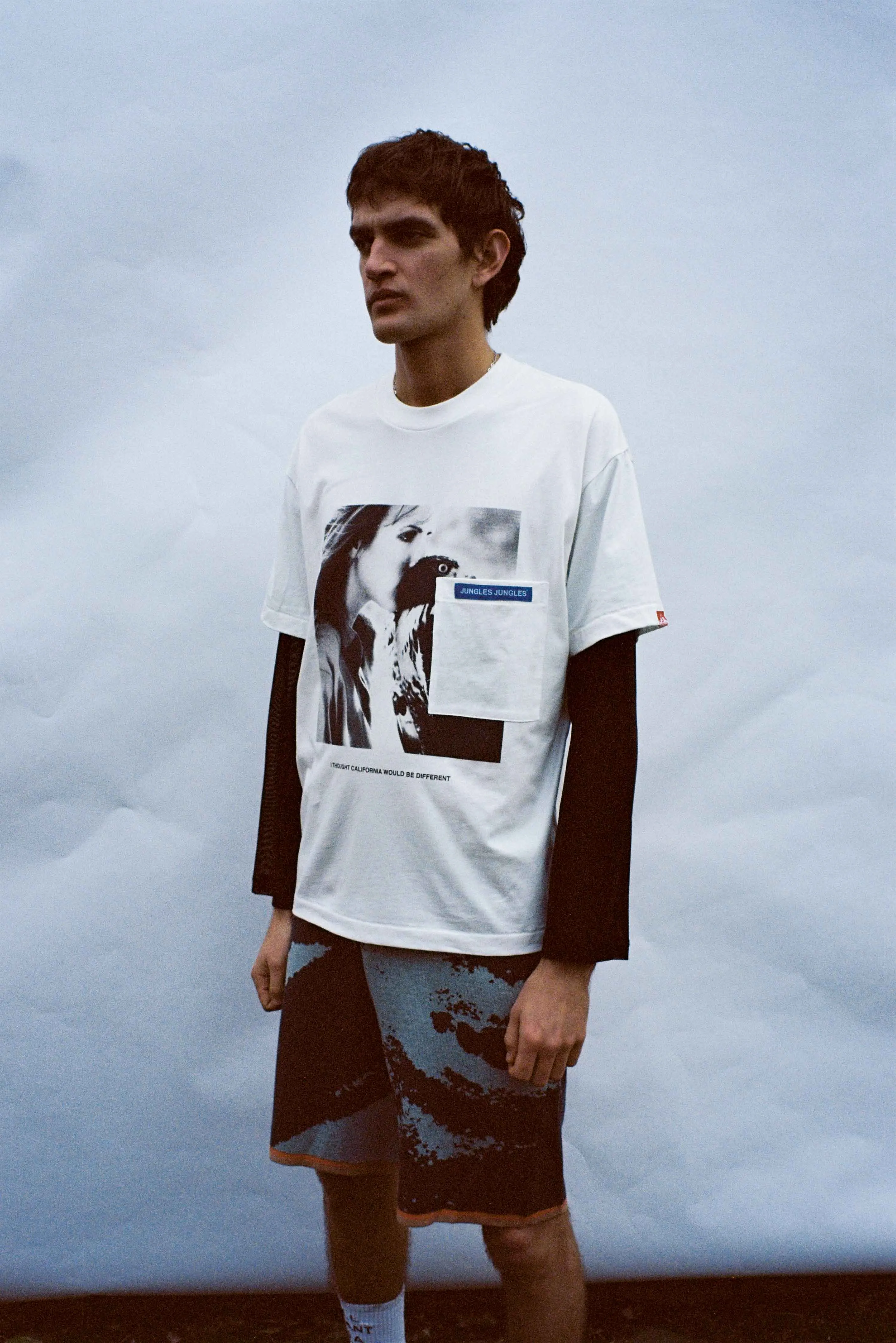 Eagle Mesh Long Sleeve Tee sold by Junglesjungles product image thumbnail 3