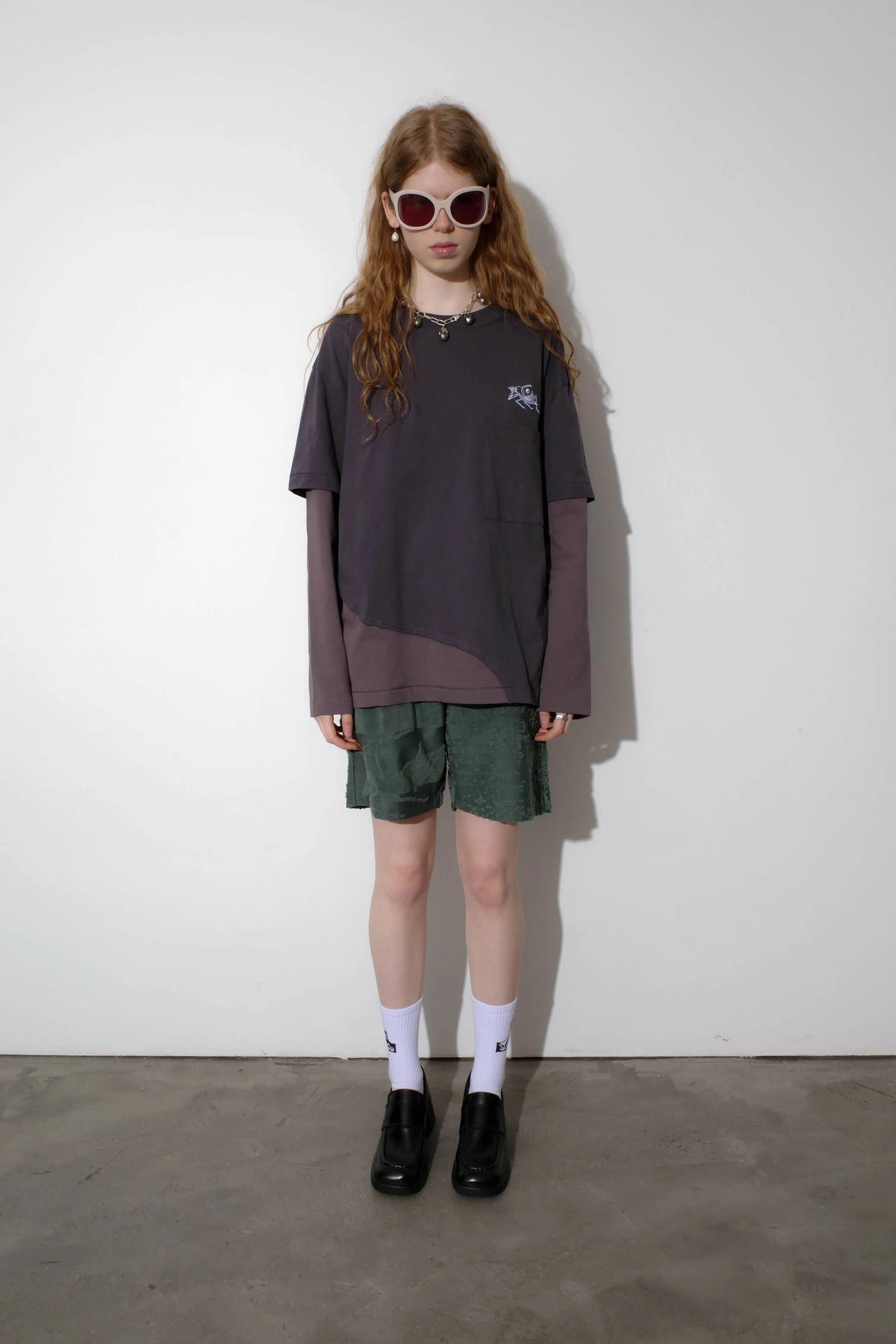 Double Layer Long Sleeve Tee sold by Junglesjungles product image thumbnail 5