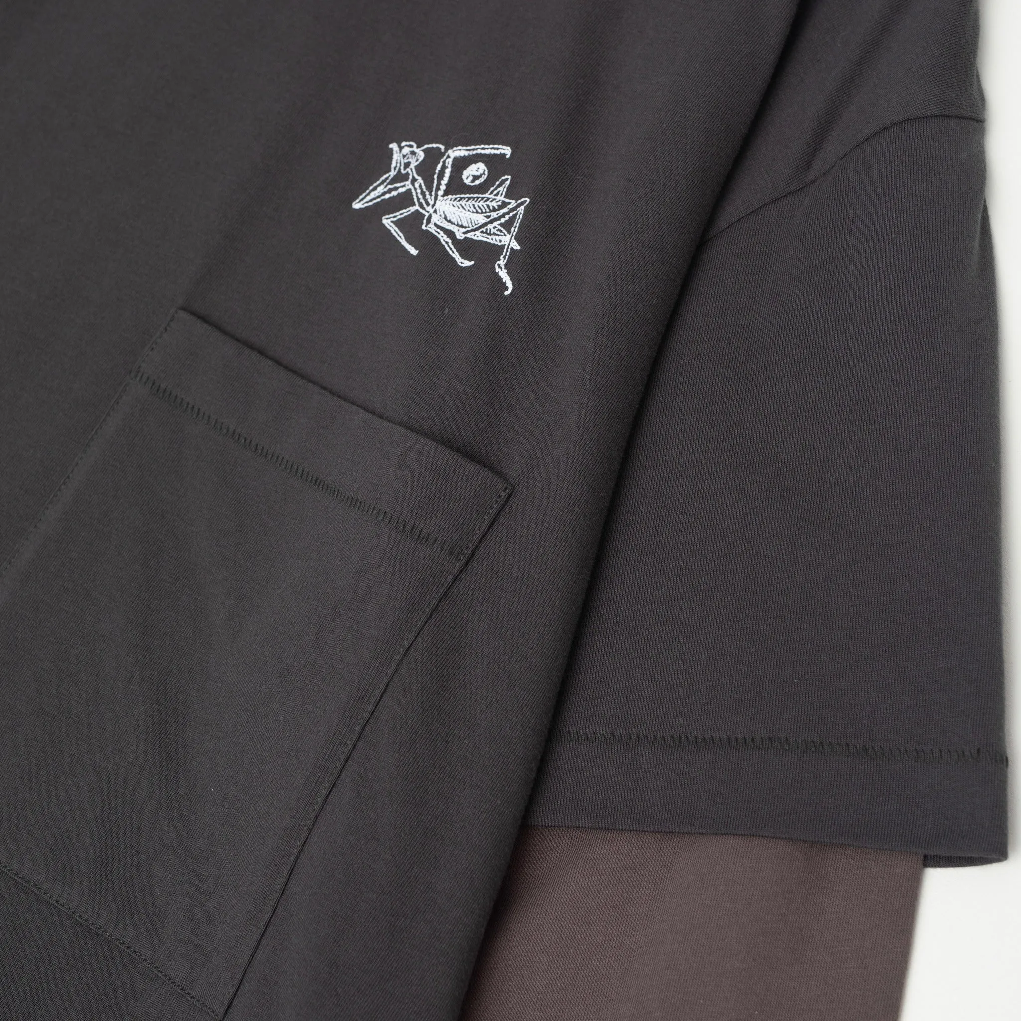 Double Layer Long Sleeve Tee sold by Junglesjungles product image thumbnail 3