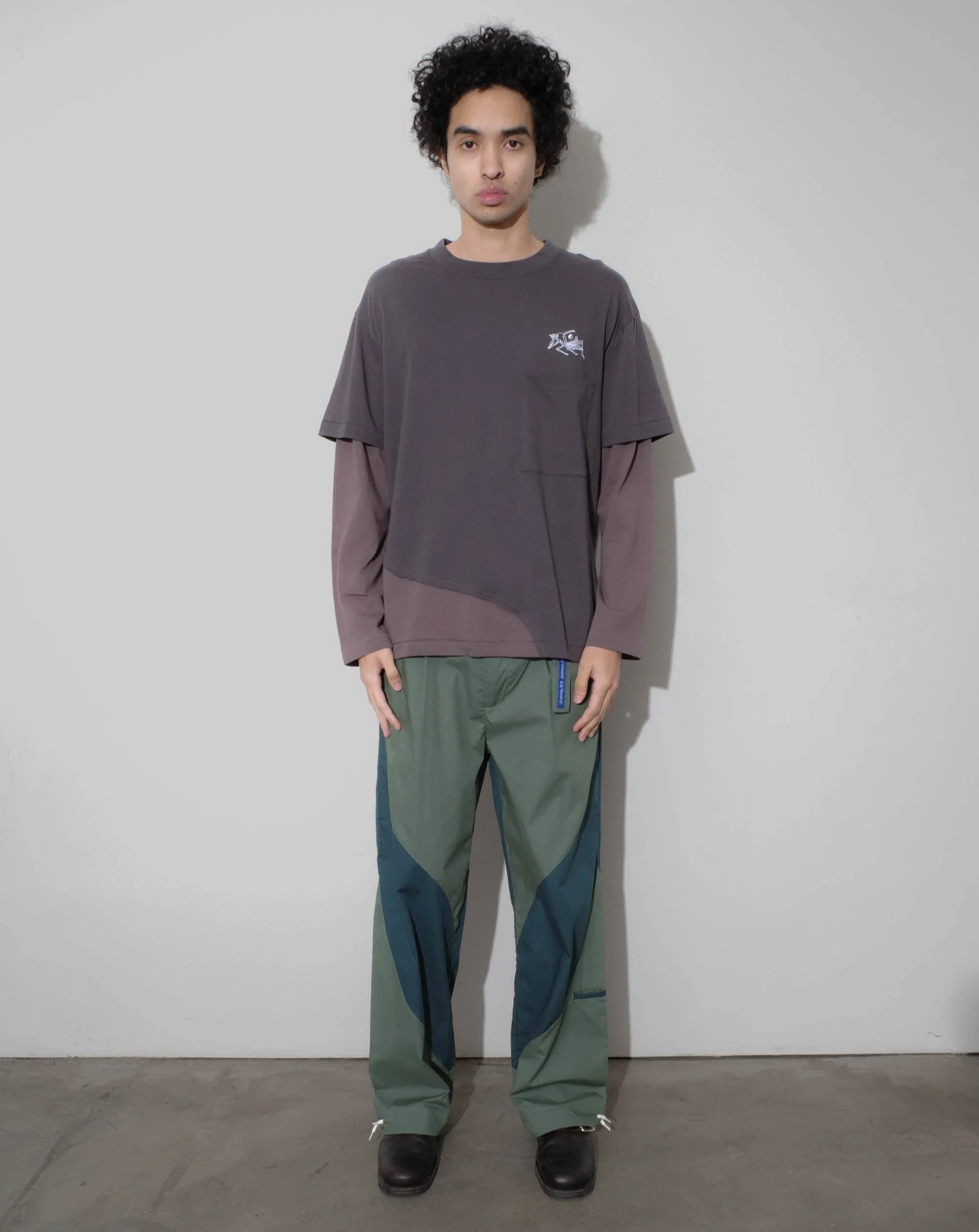 Double Layer Long Sleeve Tee sold by Junglesjungles product image thumbnail 2