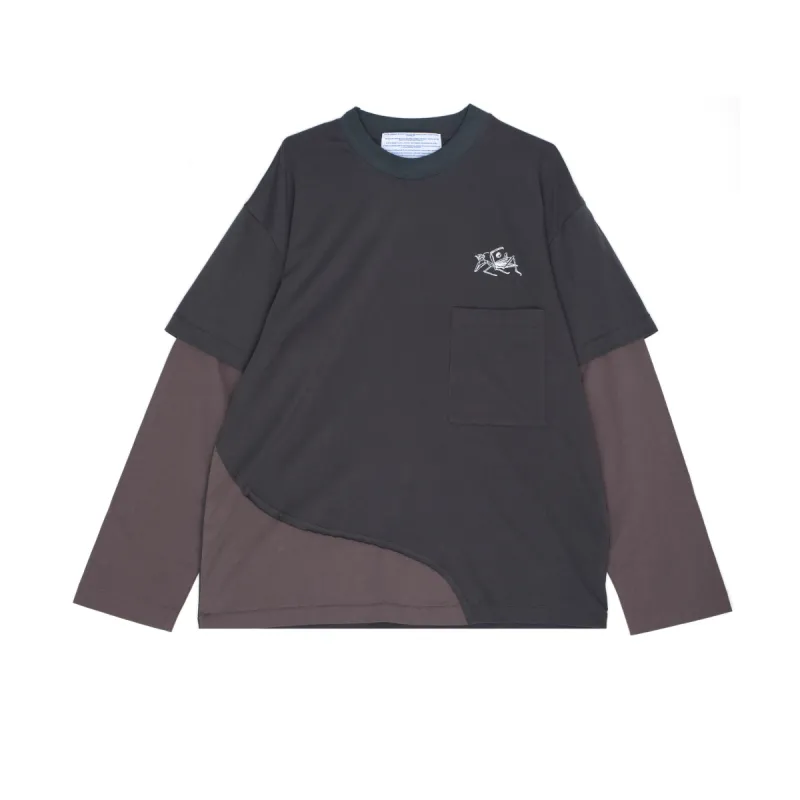 Double Layer Long Sleeve Tee sold by Junglesjungles
