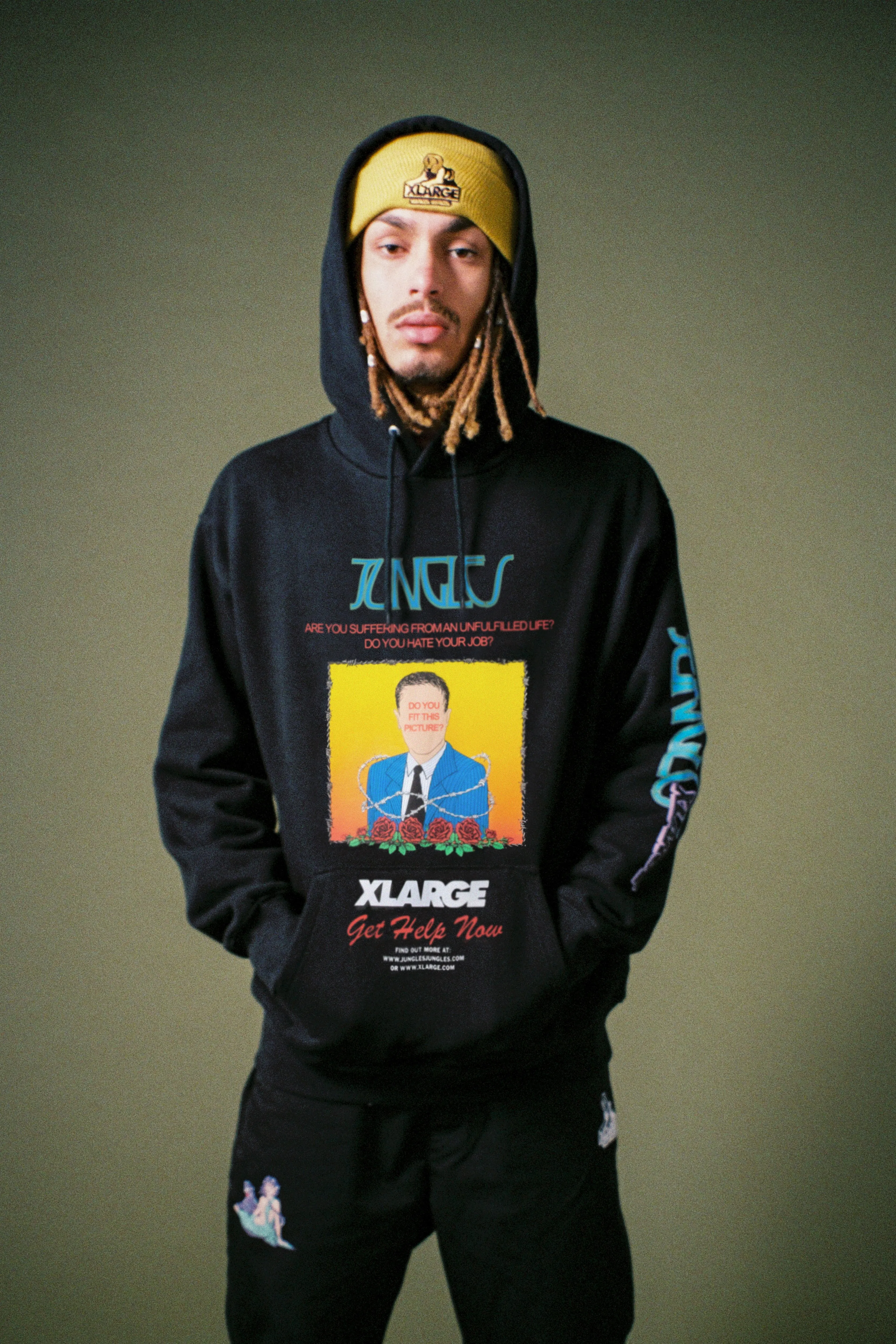 Do you Fit this Picture? Hoodie black sold by Junglesjungles product image thumbnail 4