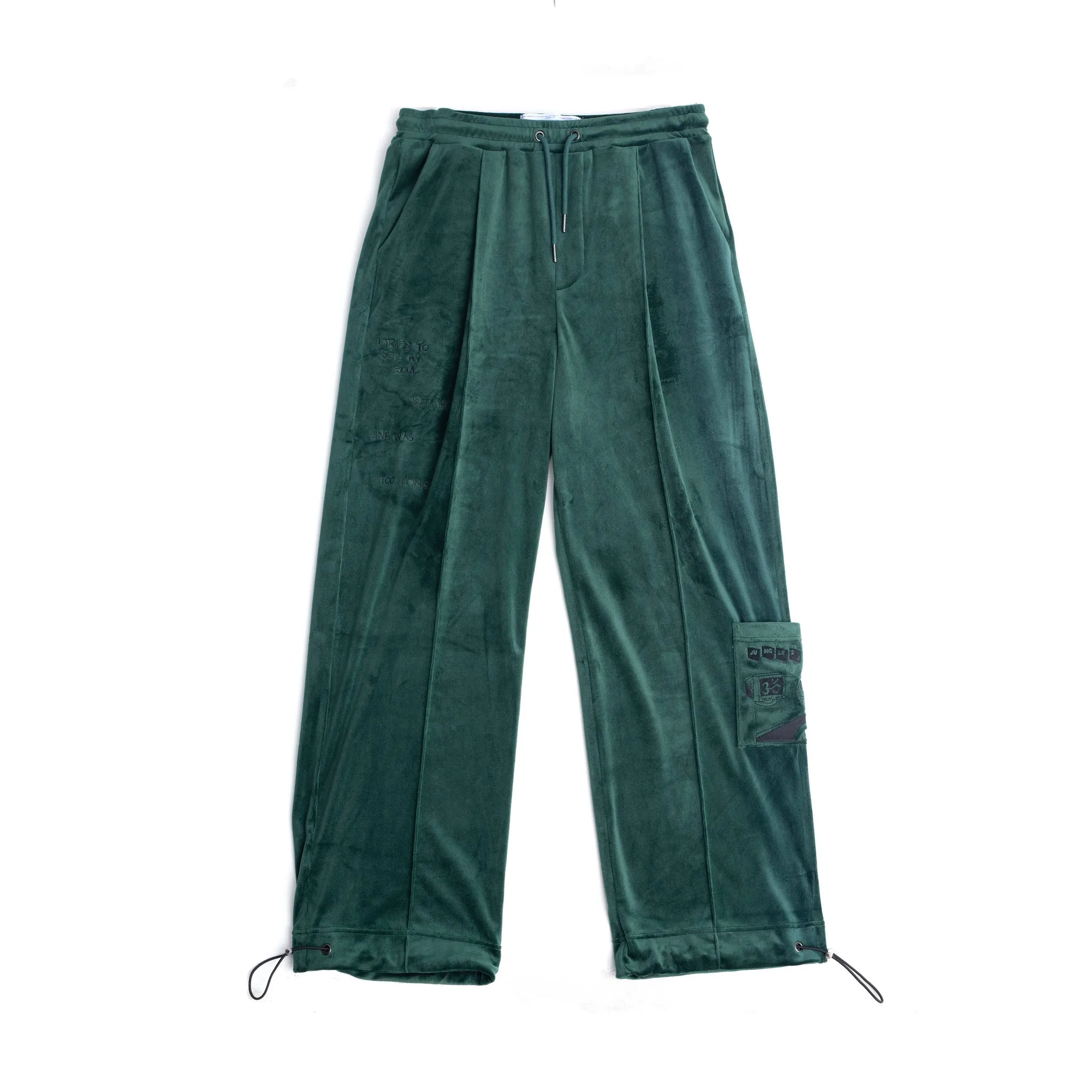 I Tried Velour Pant sold by Junglesjungles