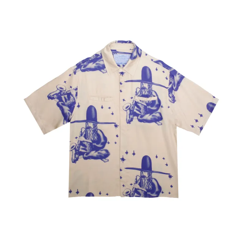 Flute Button Up Shirt sold by Junglesjungles