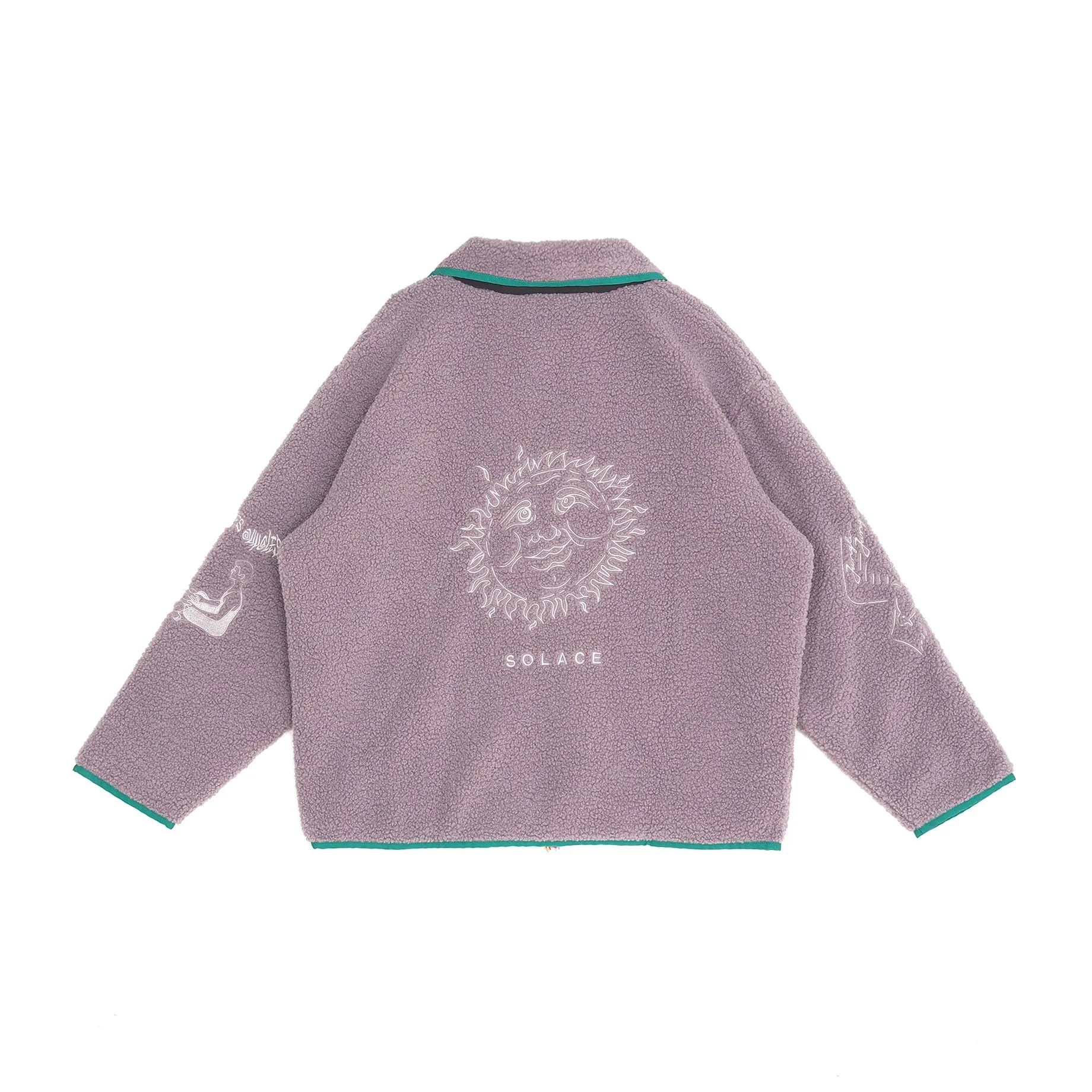 Solace Reversible Sherpa Jacket sold by Junglesjungles product image thumbnail 3