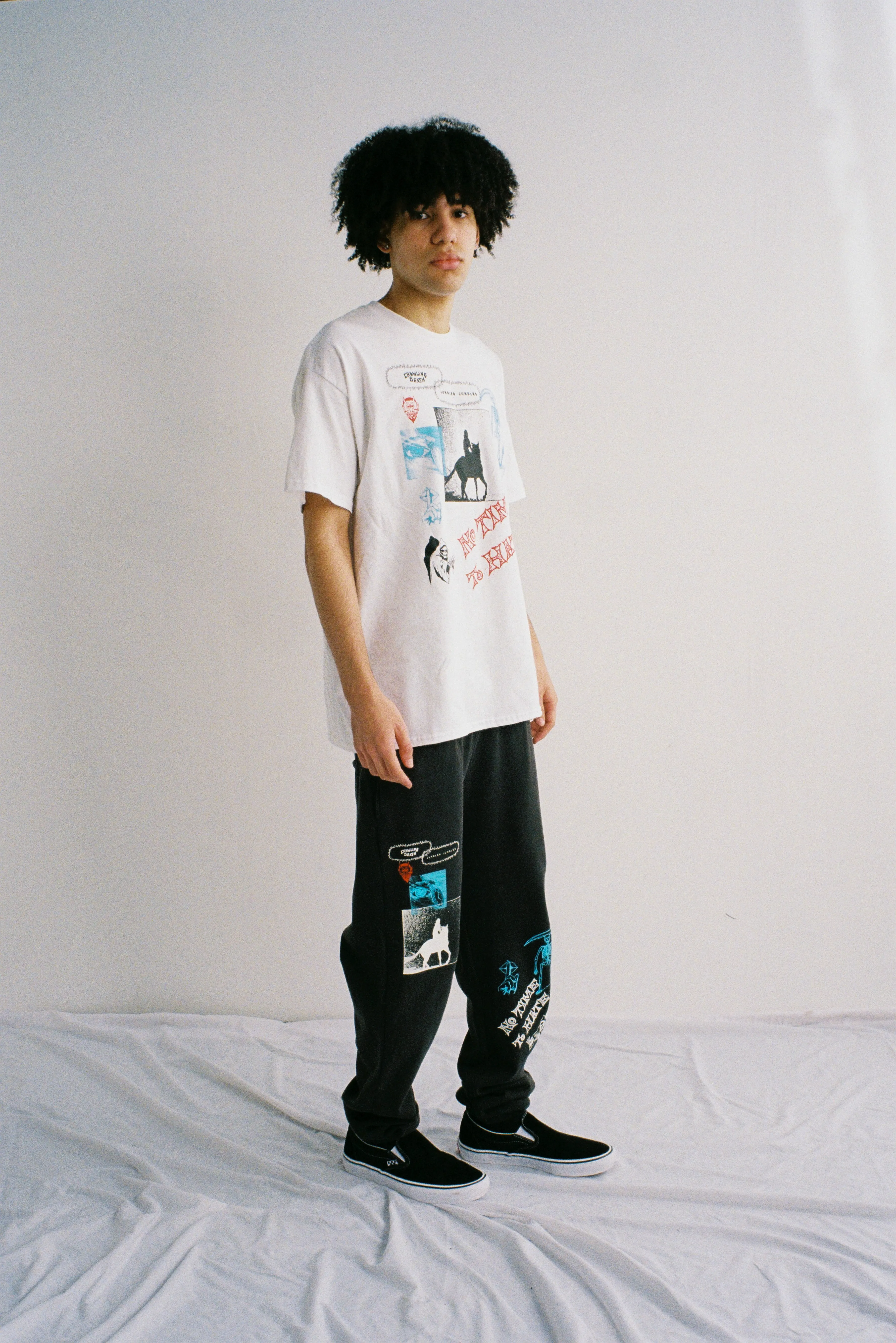 No Time To Hate Tee White sold by Junglesjungles product image thumbnail 2