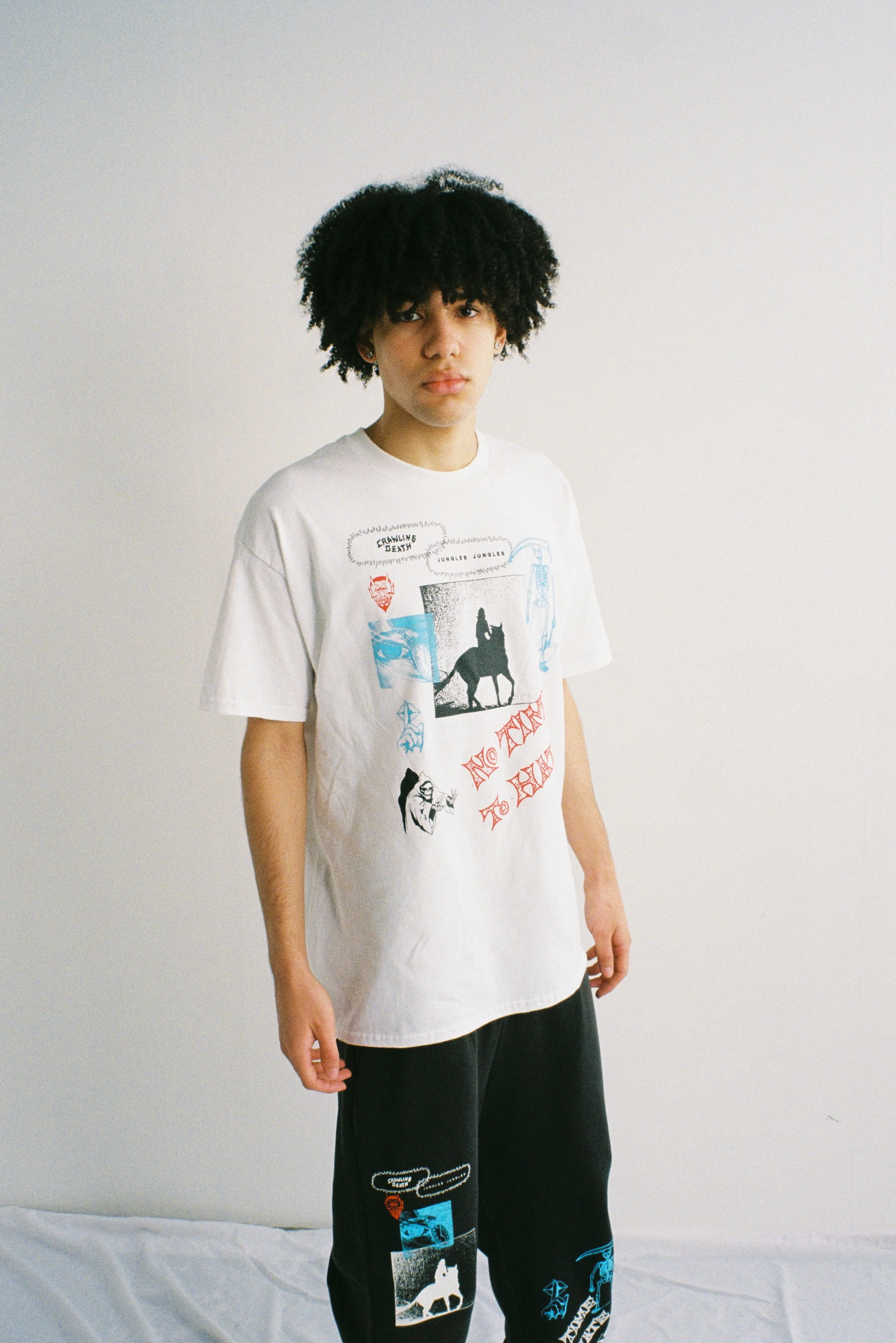 No Time To Hate Tee White sold by Junglesjungles product image thumbnail 4