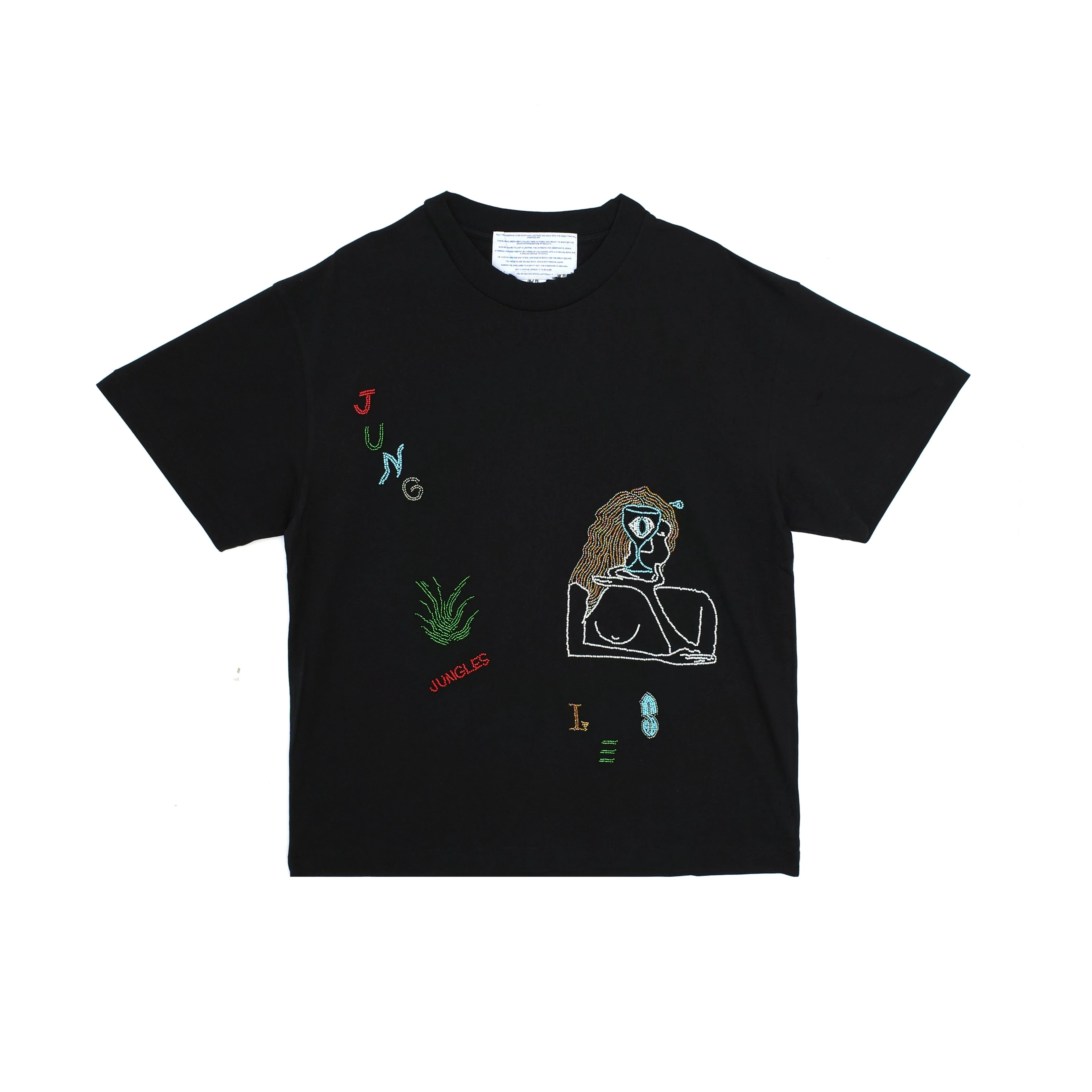 Slow Down Beaded Tee sold by Junglesjungles