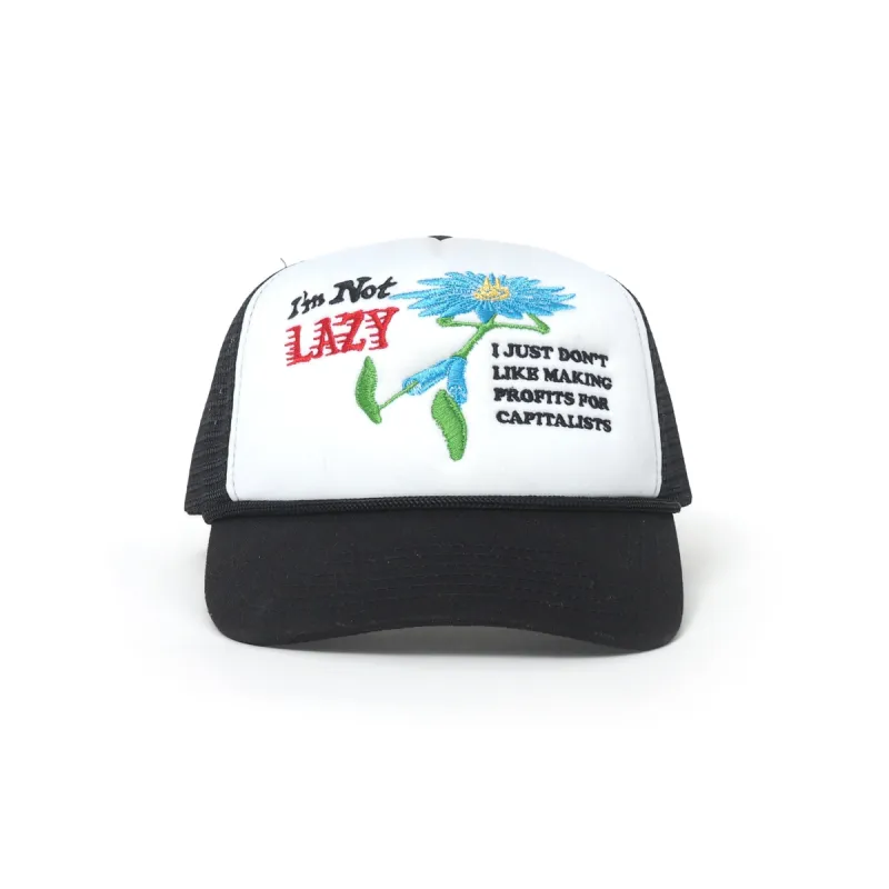 Im Not Lazy Trucker Cap made by Junglesjungles