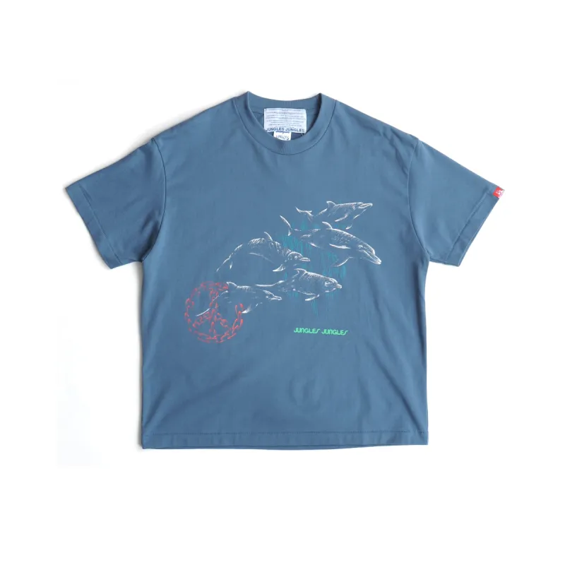Dolphins SS Tee sold by Junglesjungles