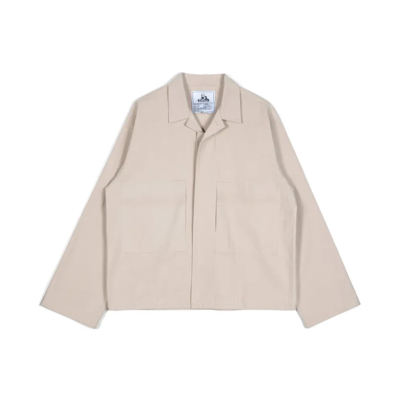 Minimal-Work Wear Jacket Ivory sold by Junglesjungles