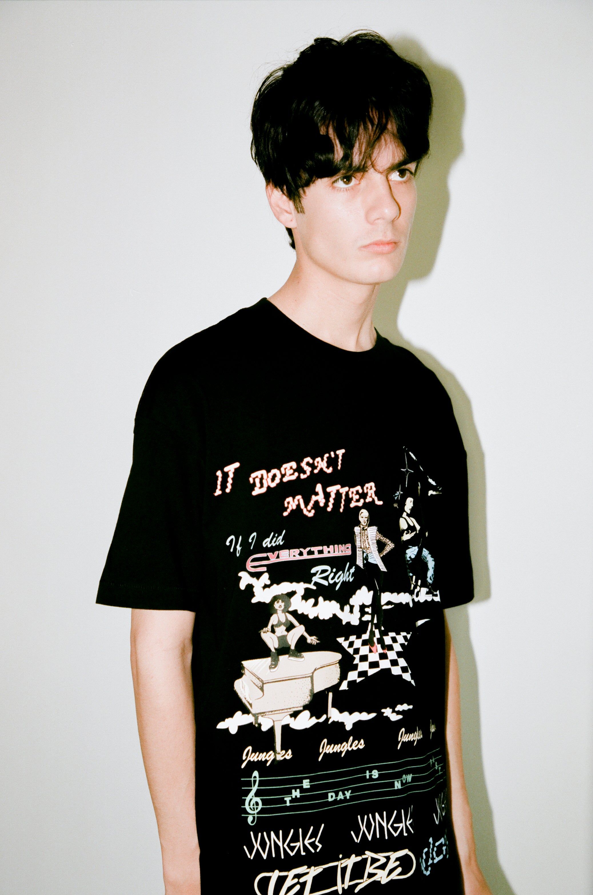 It Doesn't Matter ss tee black sold by Junglesjungles product image thumbnail 3