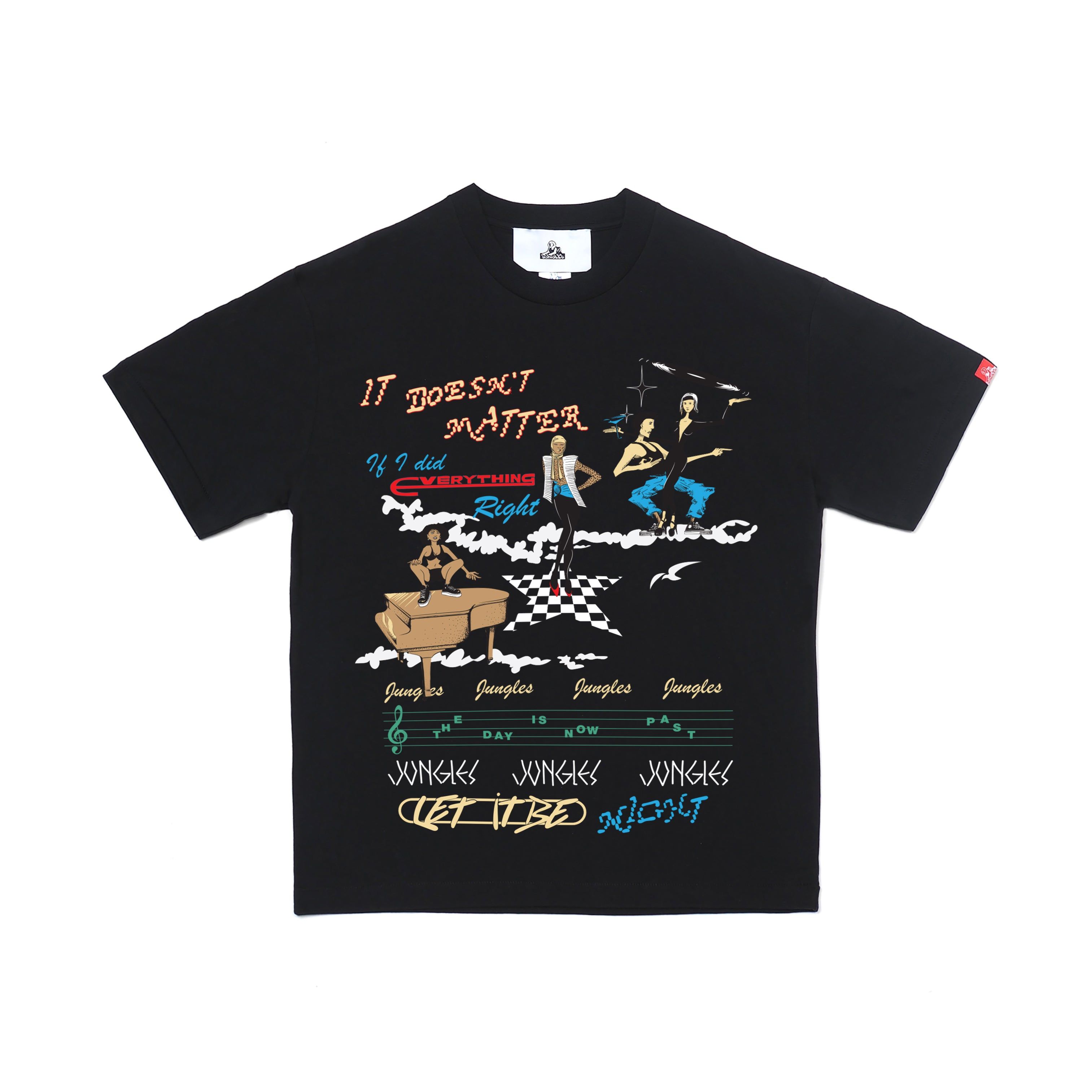 It Doesn't Matter ss tee black sold by Junglesjungles product image thumbnail 2