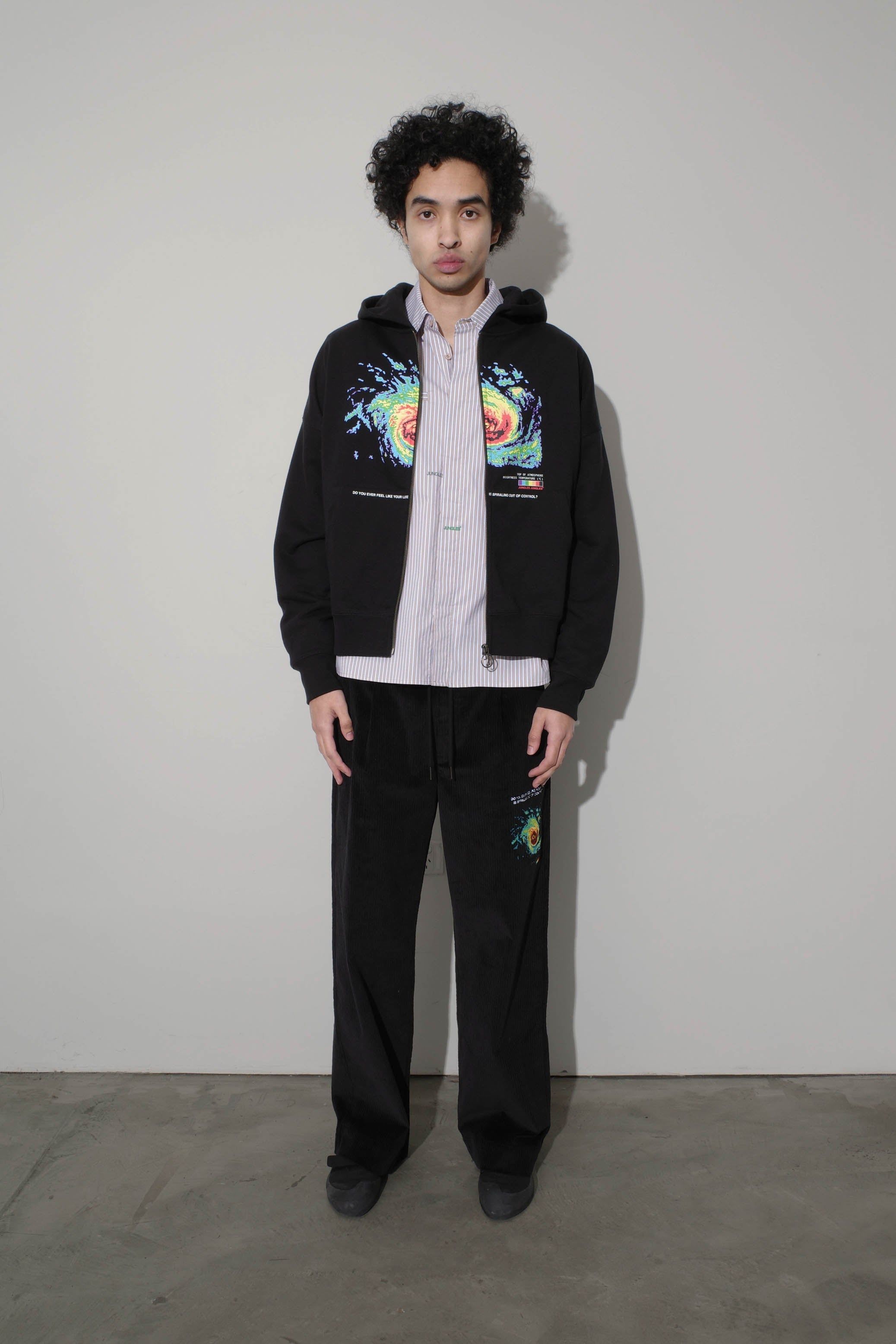 USD Spiraling Zip Hoodie sold by Junglesjungles product image thumbnail 2