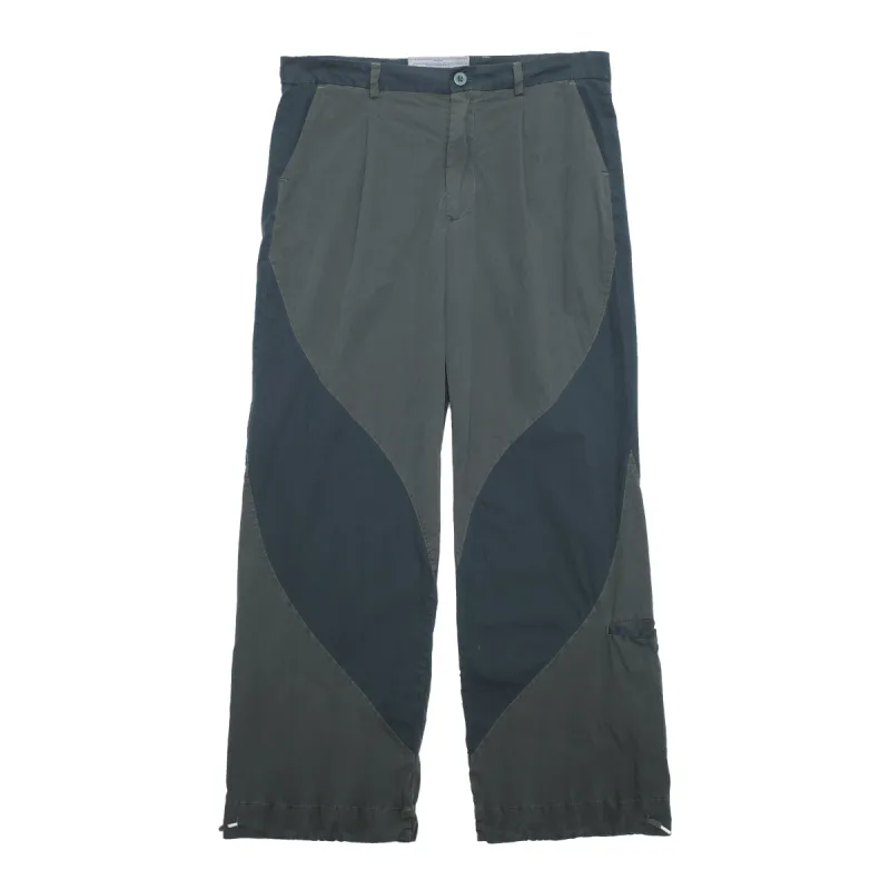 Overdyed Slant Pant made by Junglesjungles