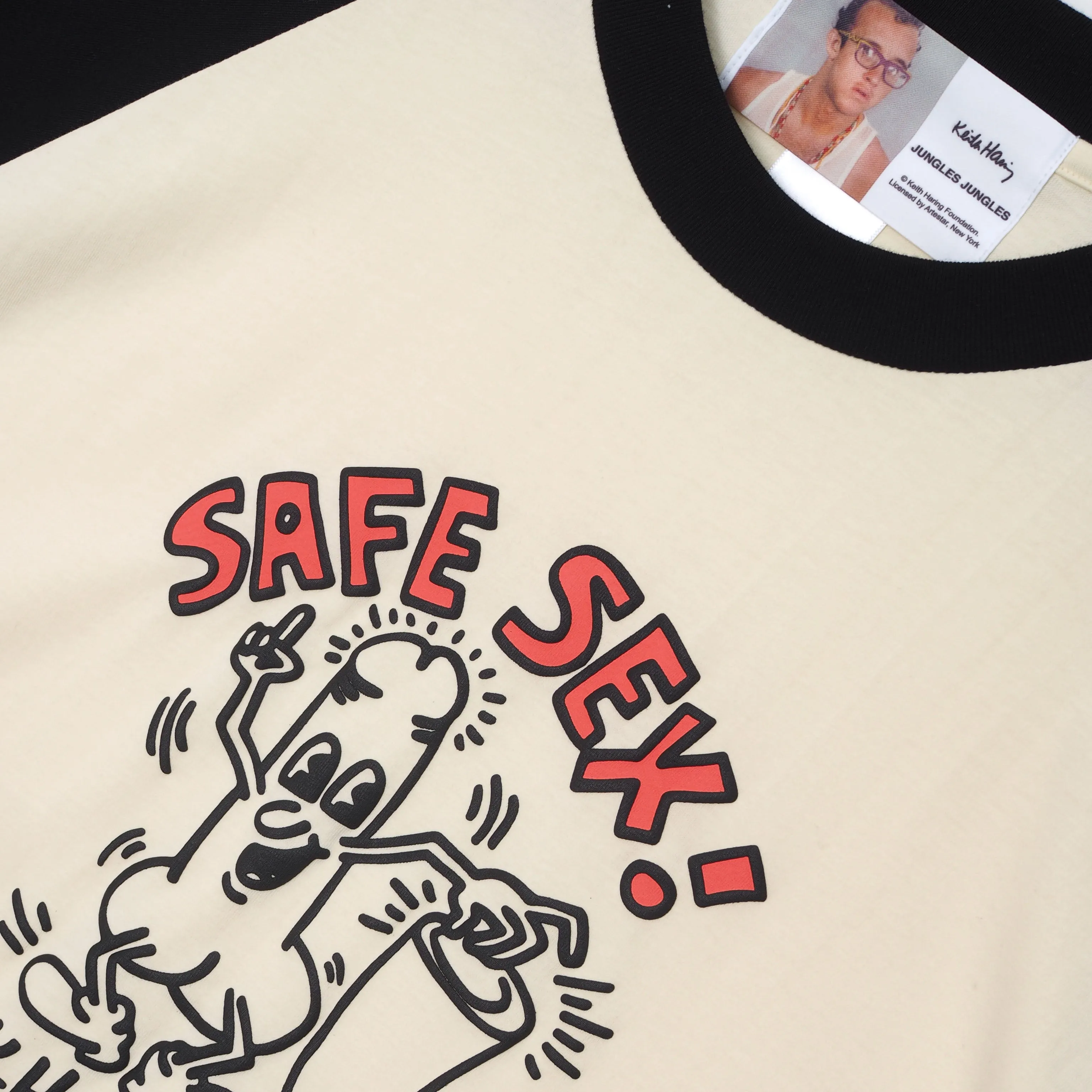 Safe Sex Tee sold by Junglesjungles product image thumbnail 3