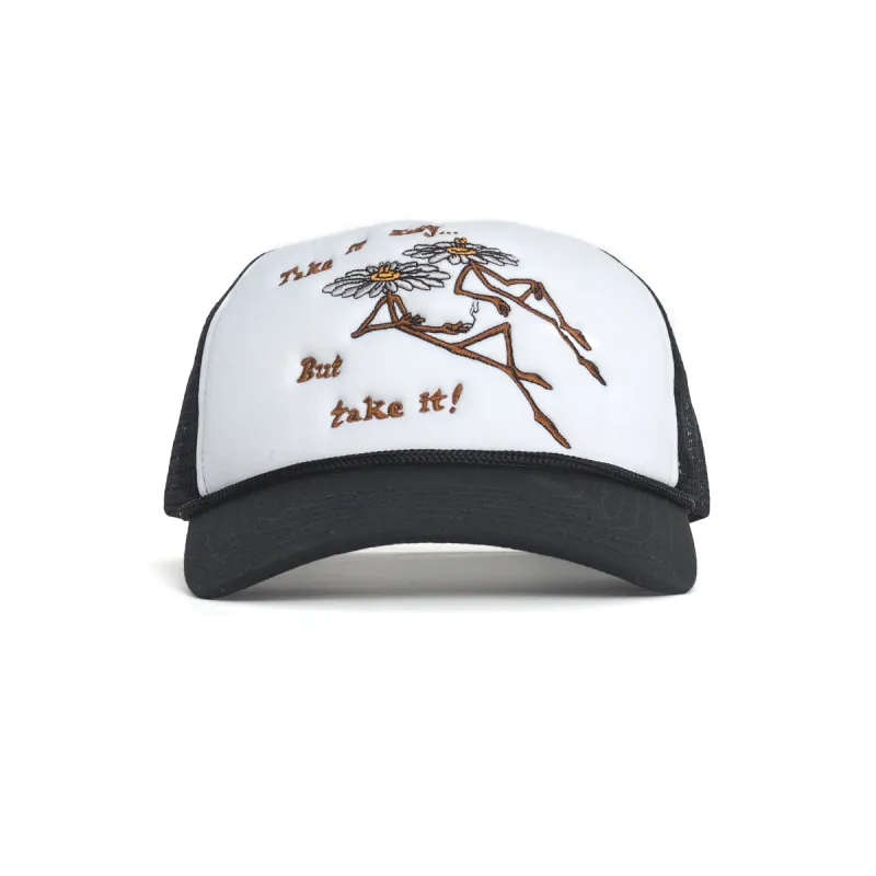Take It Easy Trucker Cap made by Junglesjungles