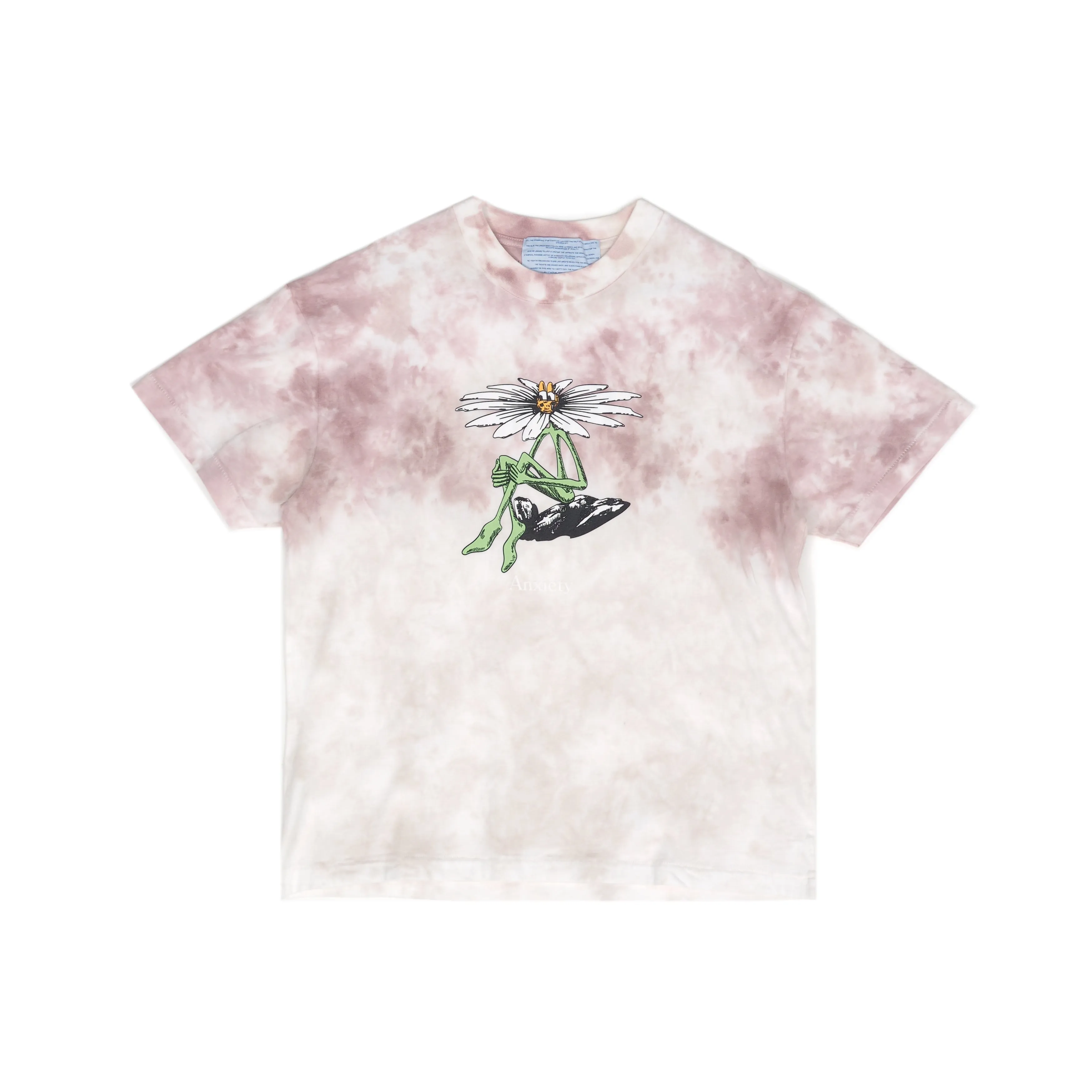 Anxiety Tie Dye Tee sold by Junglesjungles