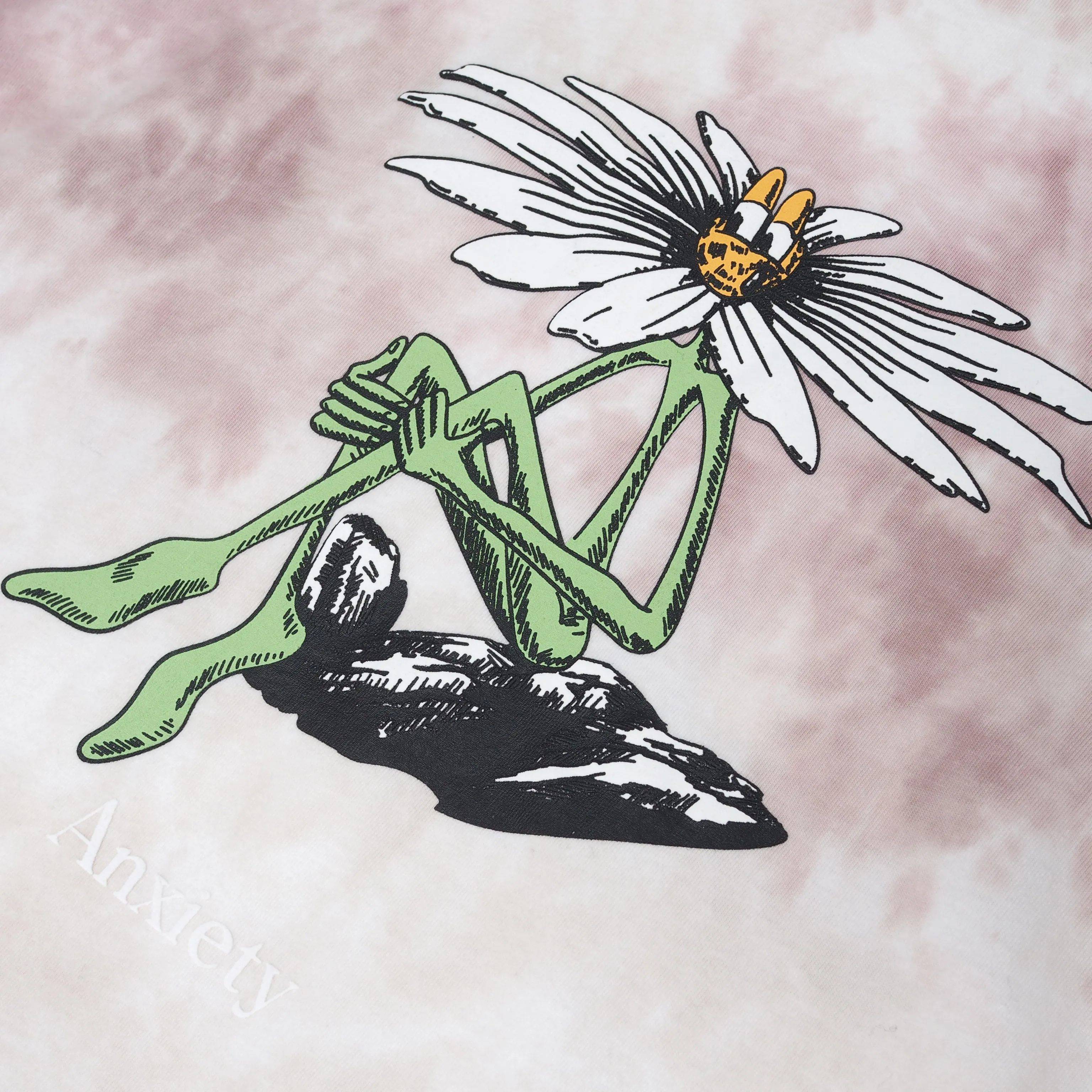 Anxiety Tie Dye Tee sold by Junglesjungles product image thumbnail 3