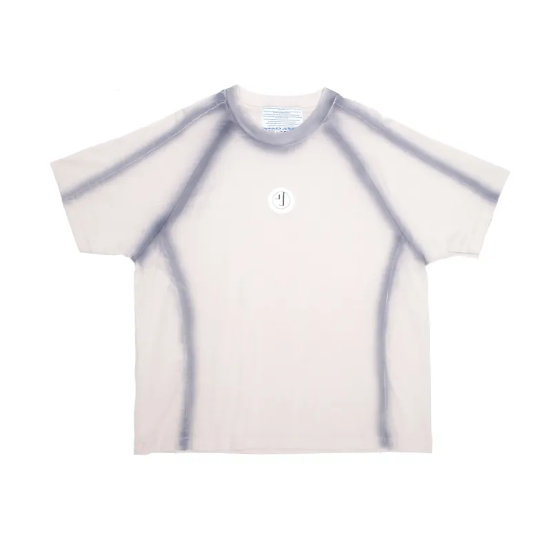 Sprayed Raw Edge Raglan Tee made by Junglesjungles