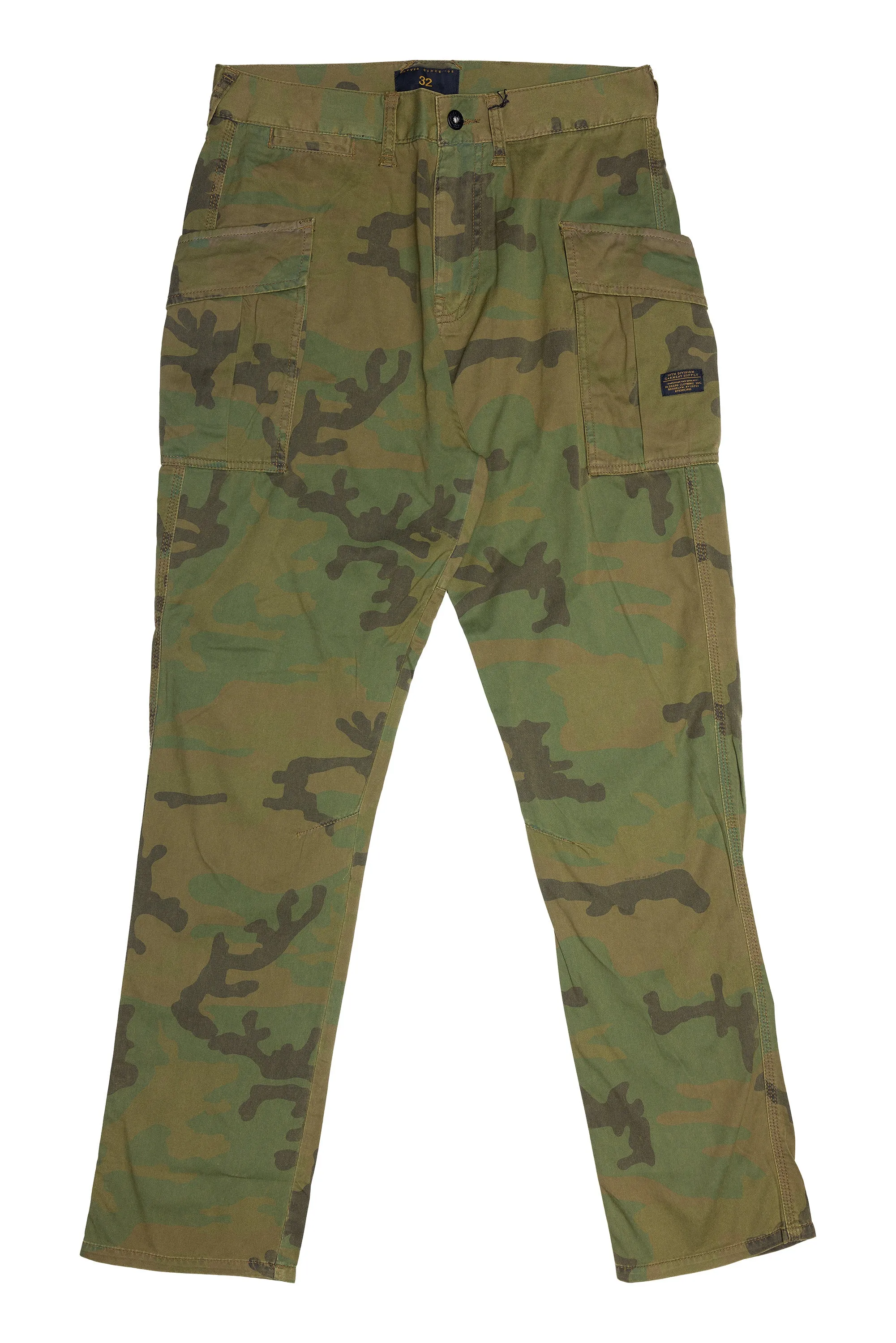 High Post Camo Cargo Pants sold by 10.Deep