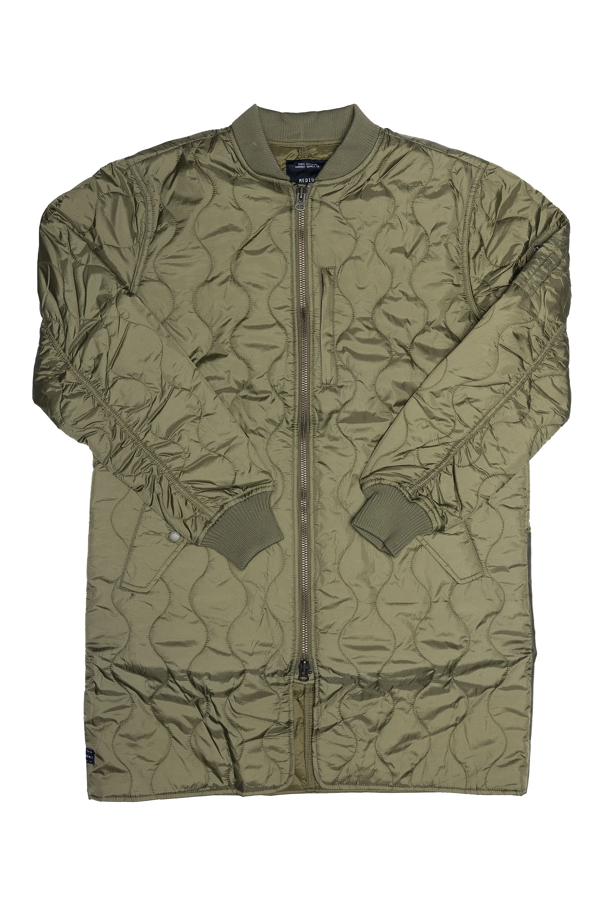 Tarmac Trench Quilted Aviator sold by 10.Deep