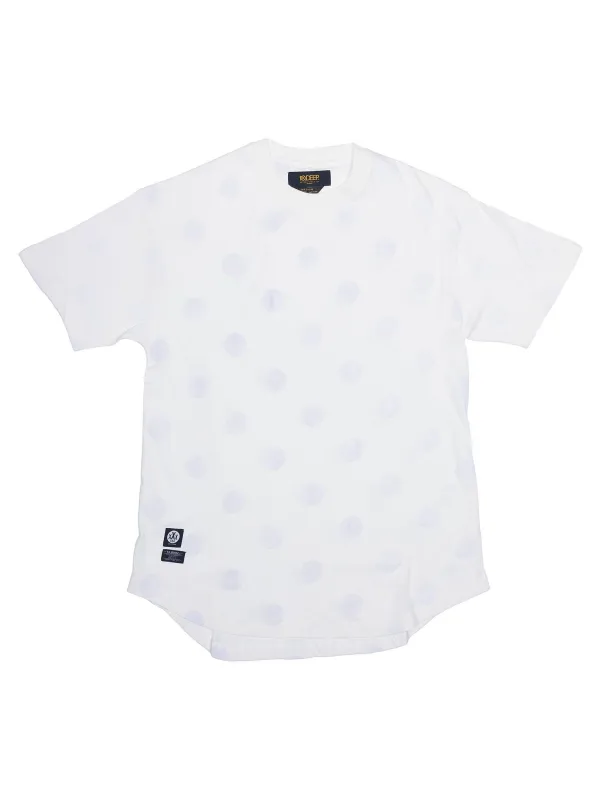 Bazille Polka Dot Scoop Tee sold by 10.Deep