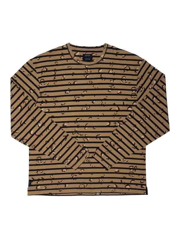 Foreigner Stripe Long Sleeve Tee sold by 10.Deep
