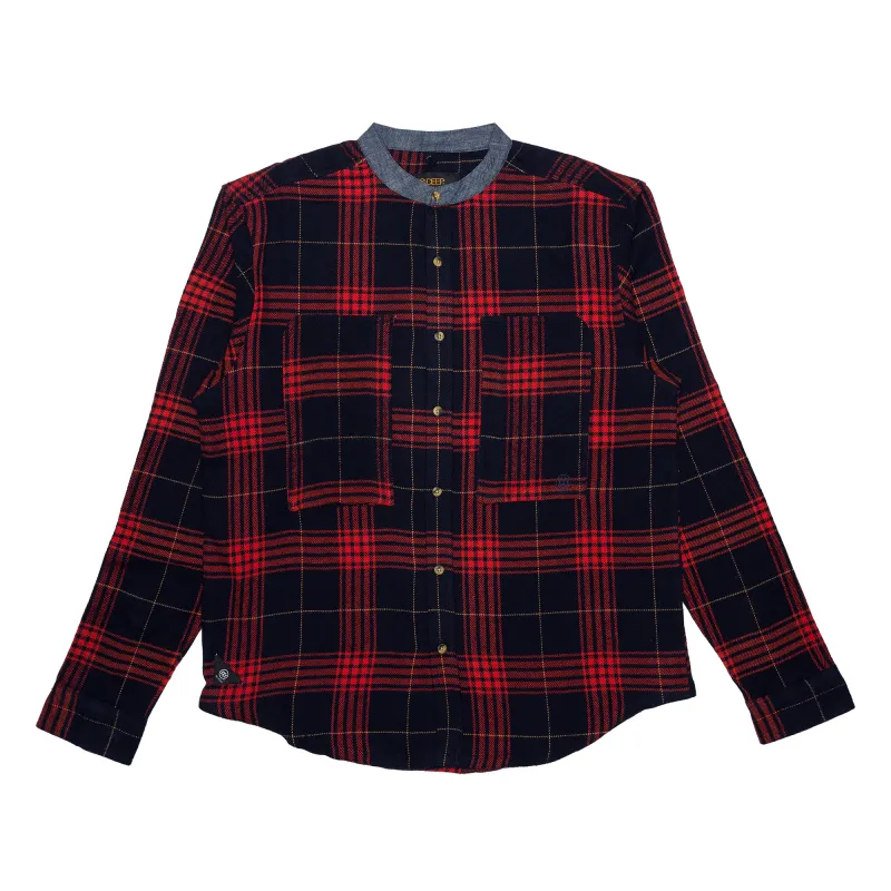 Mandarin Work Shirt made by 10.Deep