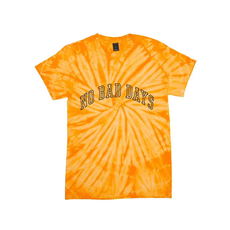 No Bad Days Tie Dye Tee made by 10.Deep